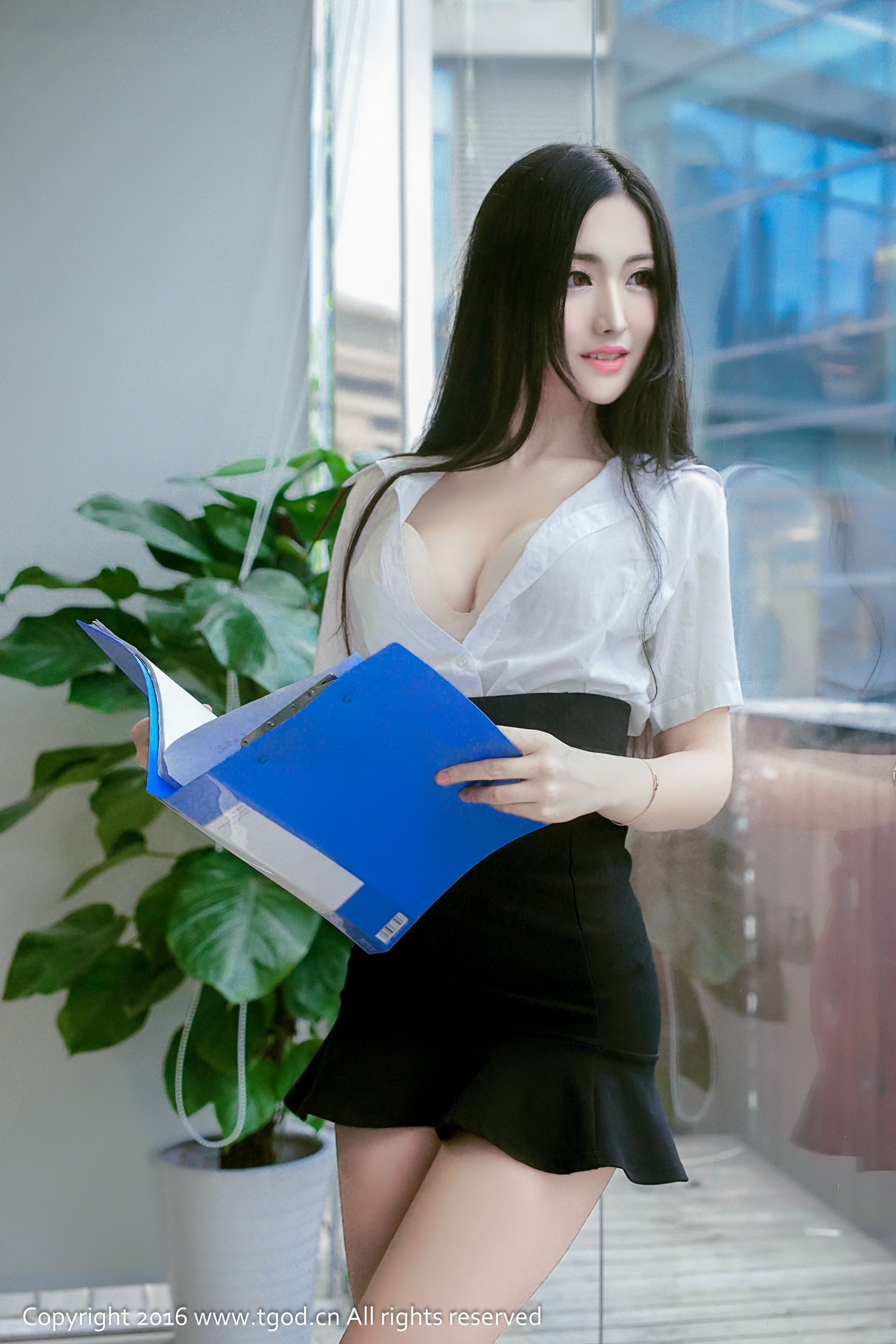 沈梦瑶G-cat《制服诱惑不可挡》 [推女神TGOD]