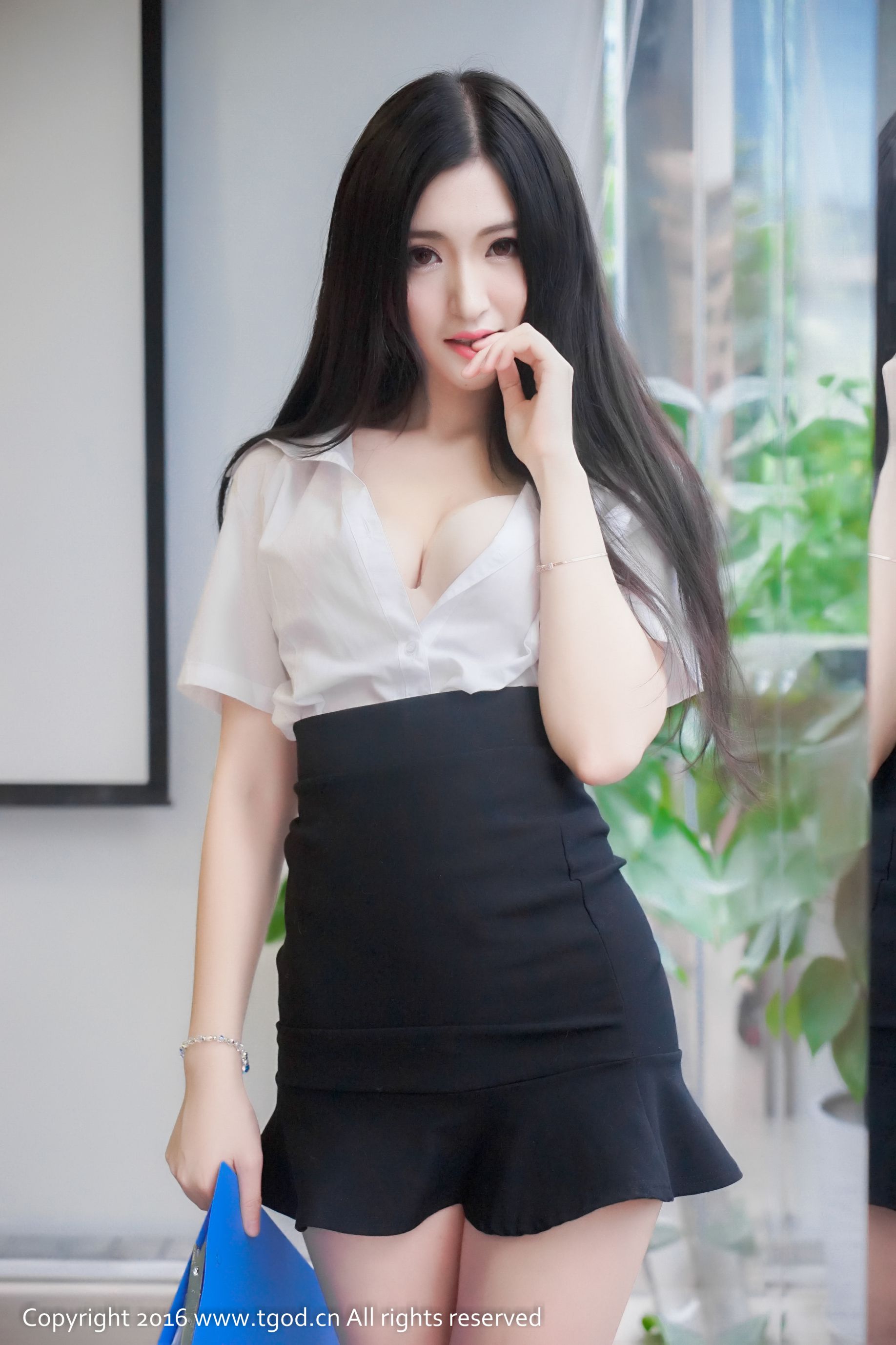沈梦瑶G-cat《制服诱惑不可挡》 [推女神TGOD]