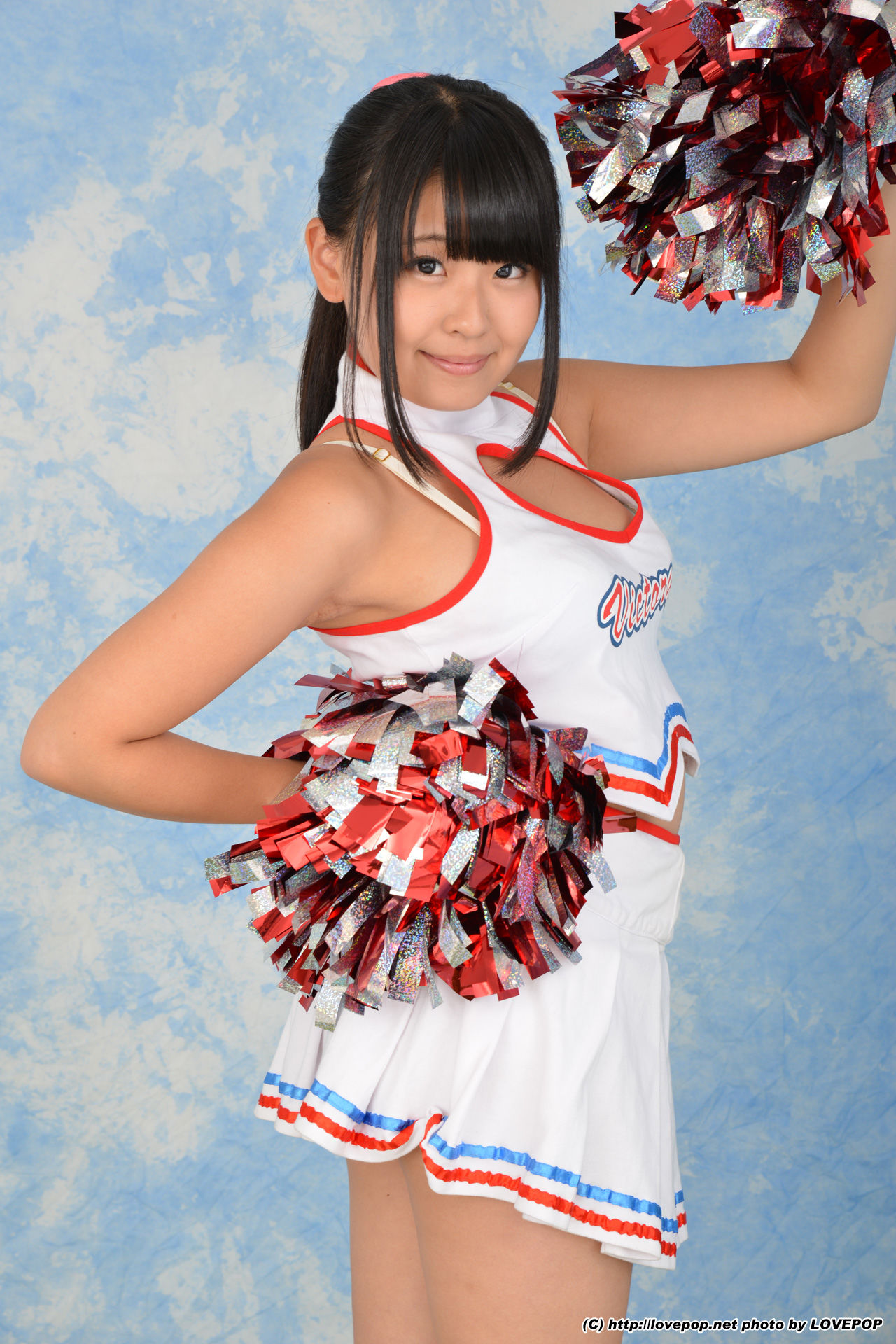 [LOVEPOP] Airi Satou さとう愛理 nipple irritation! Cheerleader - PPV