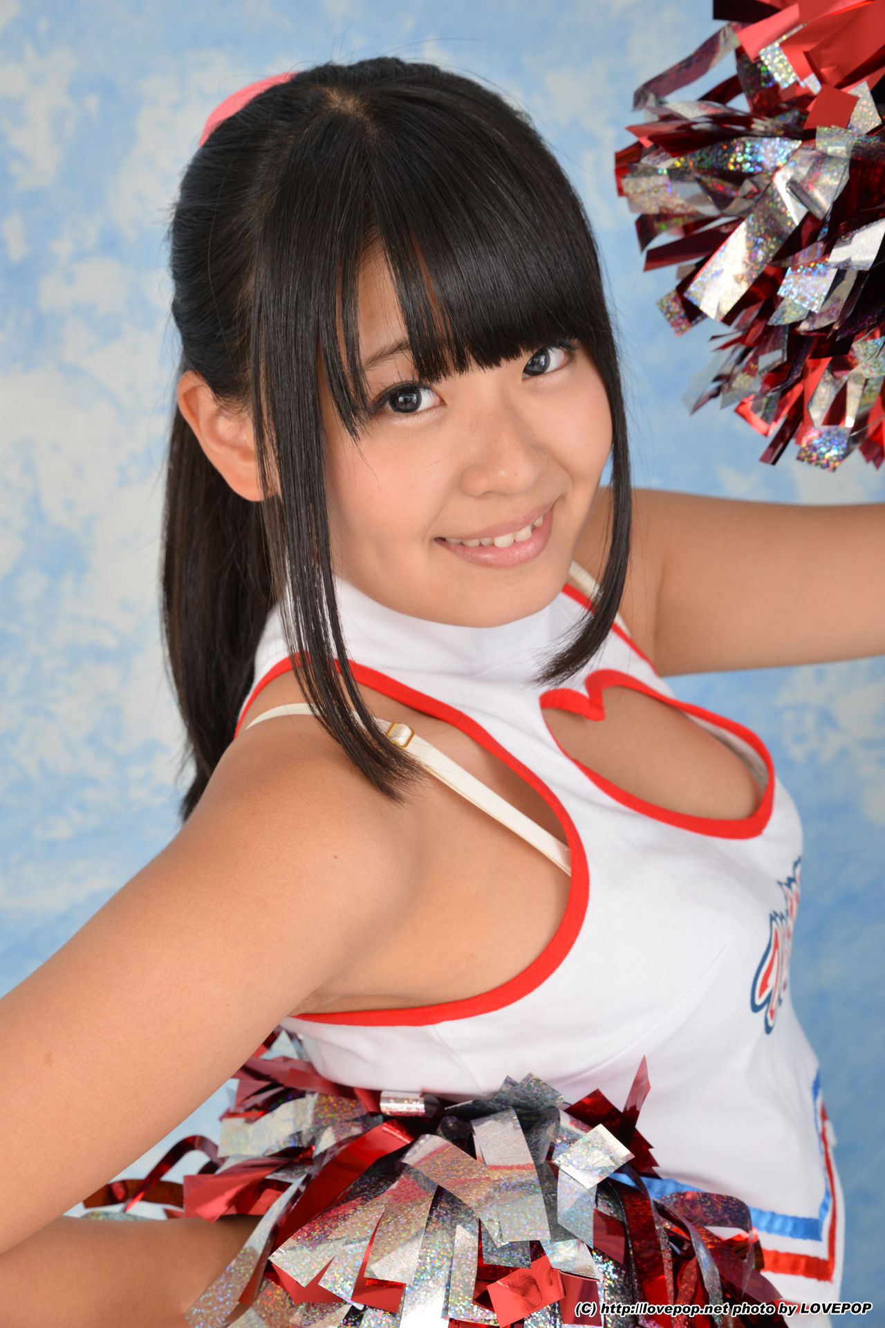 [LOVEPOP] Airi Satou さとう愛理 nipple irritation! Cheerleader - PPV