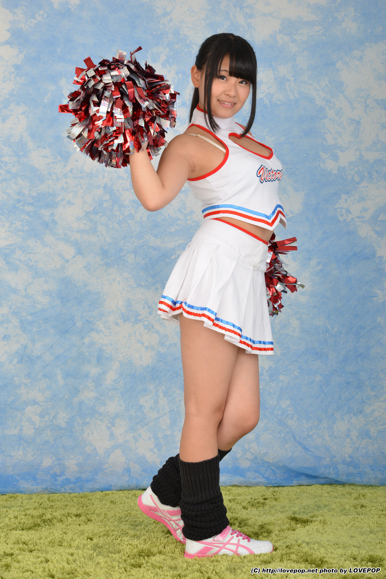 [LOVEPOP] Airi Satou さとう愛理 nipple irritation! Cheerleader - PPV