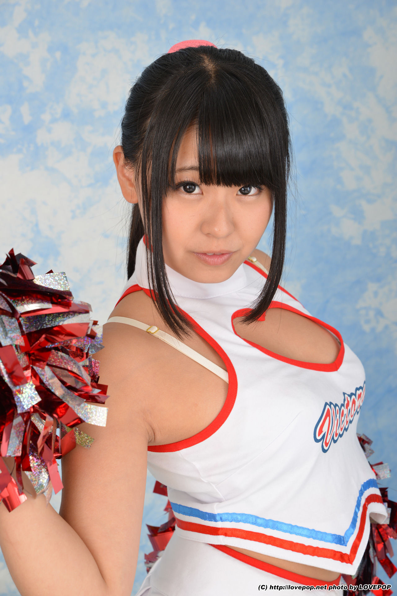 [LOVEPOP] Airi Satou さとう愛理 nipple irritation! Cheerleader - PPV