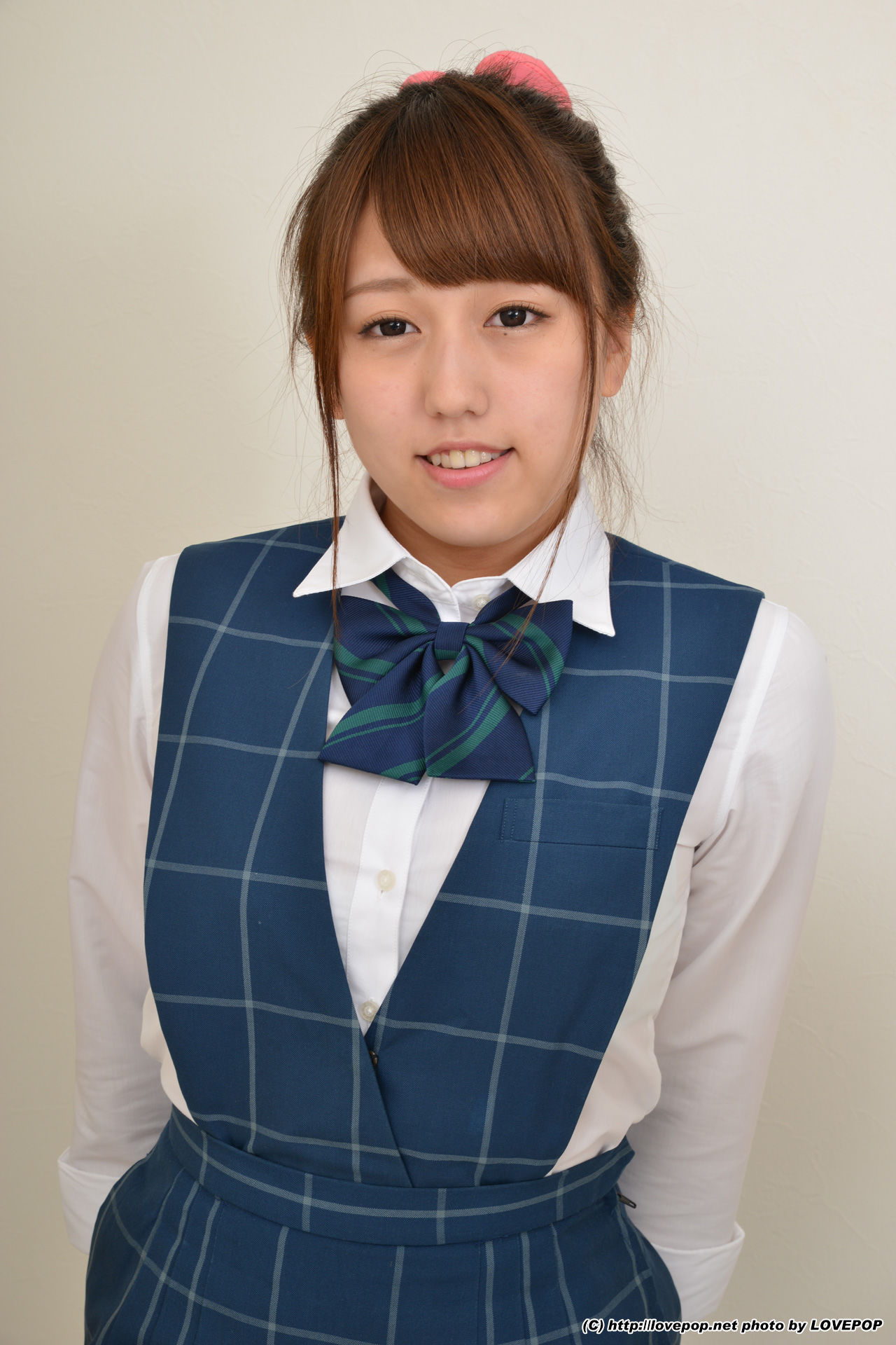 [LOVEPOP] Mayu Satomi 里美まゆ shaved ! Uniform vest - PPV
