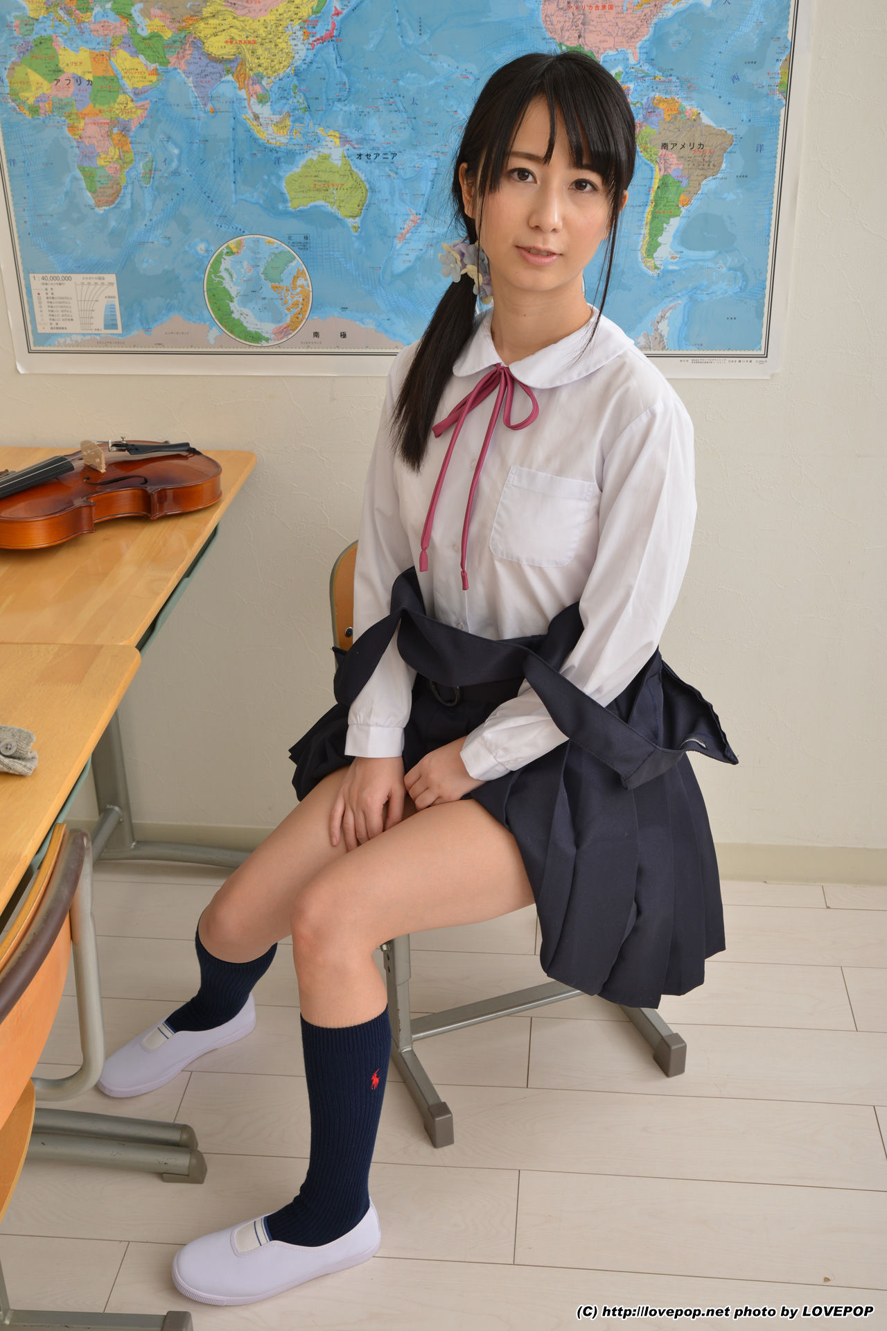 [LOVEPOP] Sora Shiina 泉水蒼空 Shameful lady ! Uniform - PPV