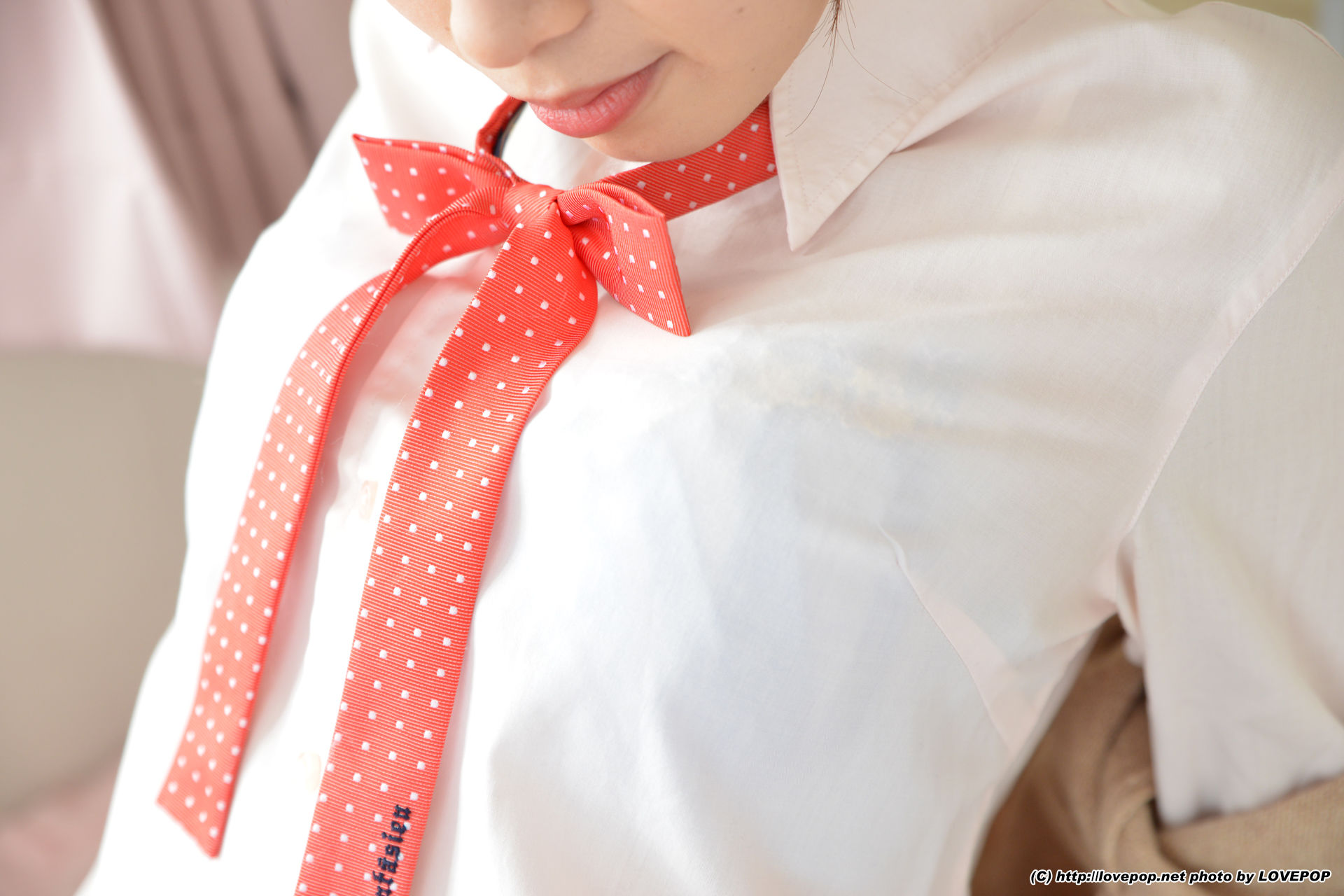 [LOVEPOP] Tsubasa Akimoto 秋本翼&Ria Sato 佐藤理亜 Uniform cardigan - PPV