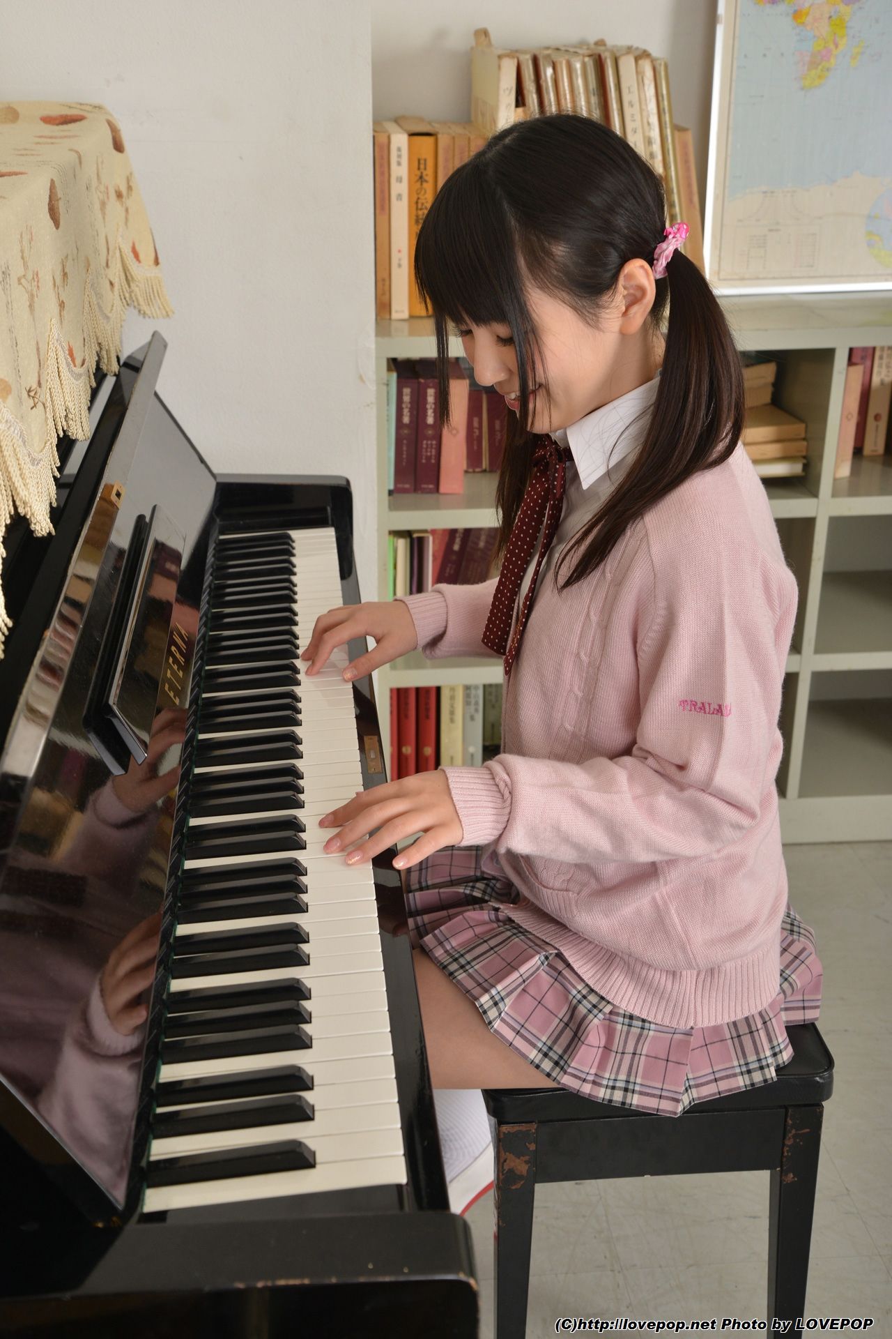 [LOVEPOP] Tsuna Kimura 木村つな Uniform cardigan - PPV