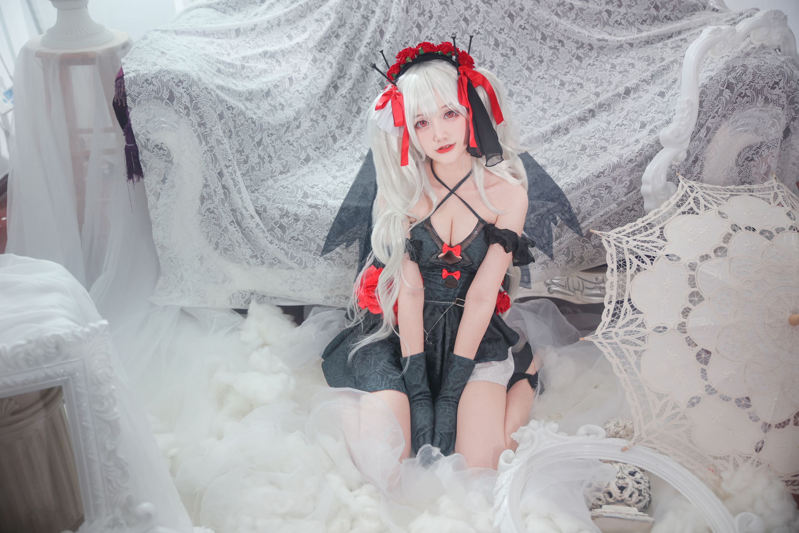[福利COS] COS妹子仙九Airi - 吸血鬼誓约