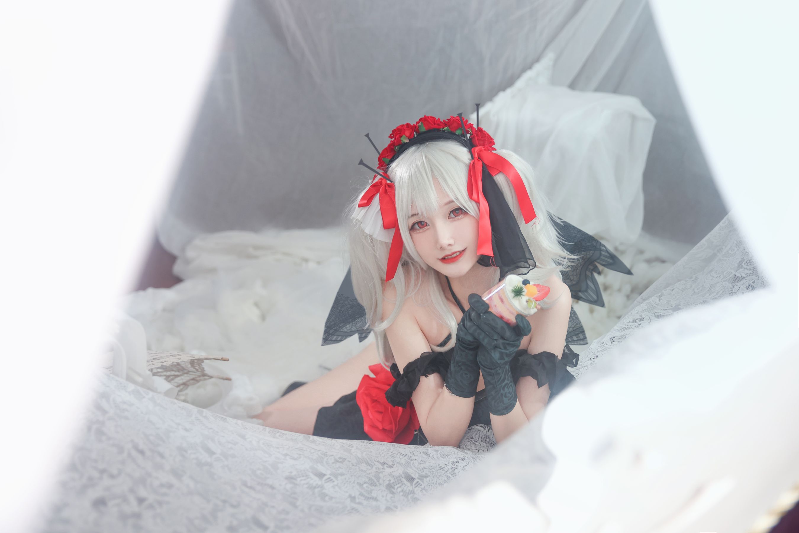 [福利COS] COS妹子仙九Airi - 吸血鬼誓约