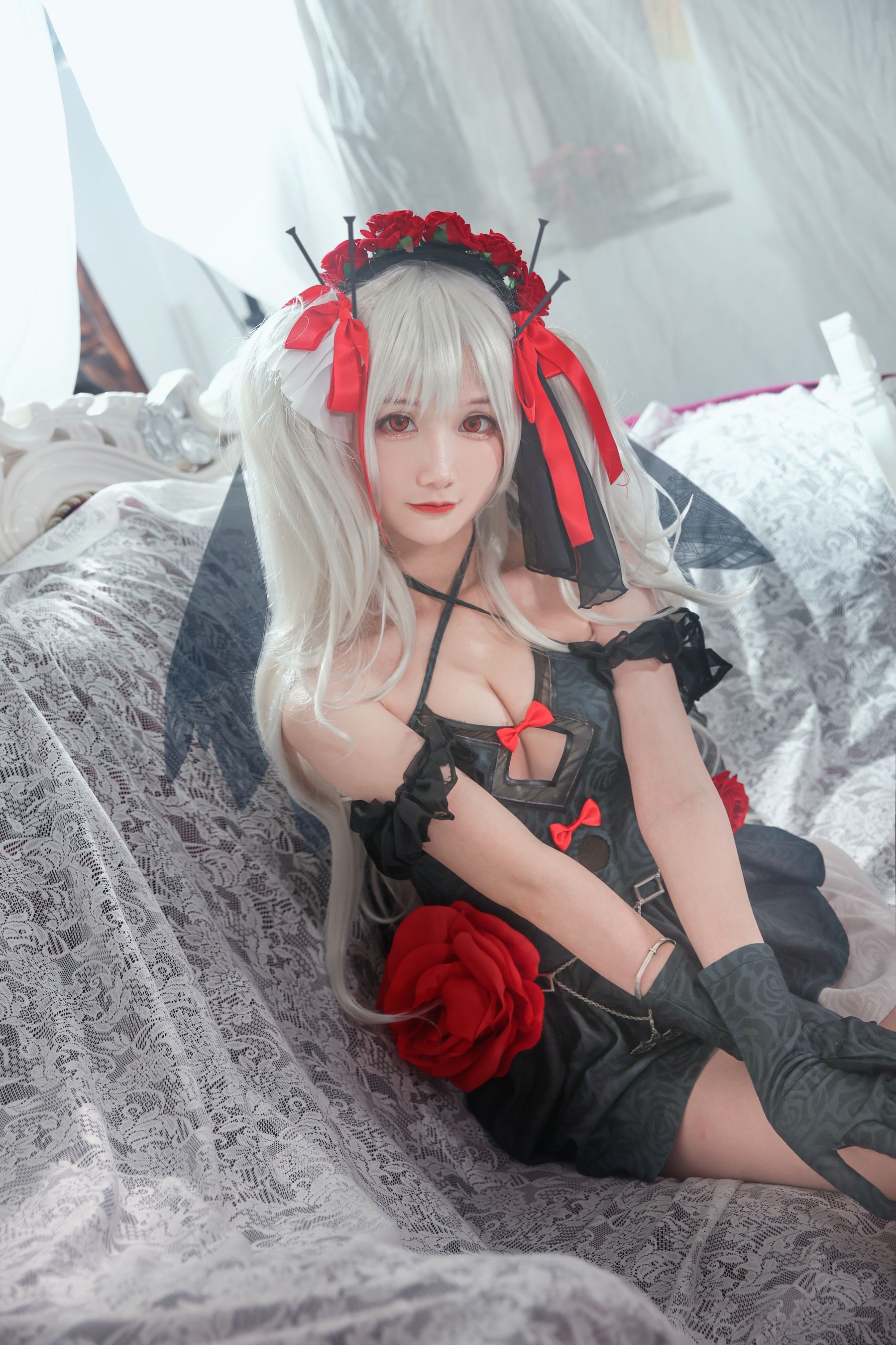 [福利COS] COS妹子仙九Airi - 吸血鬼誓约