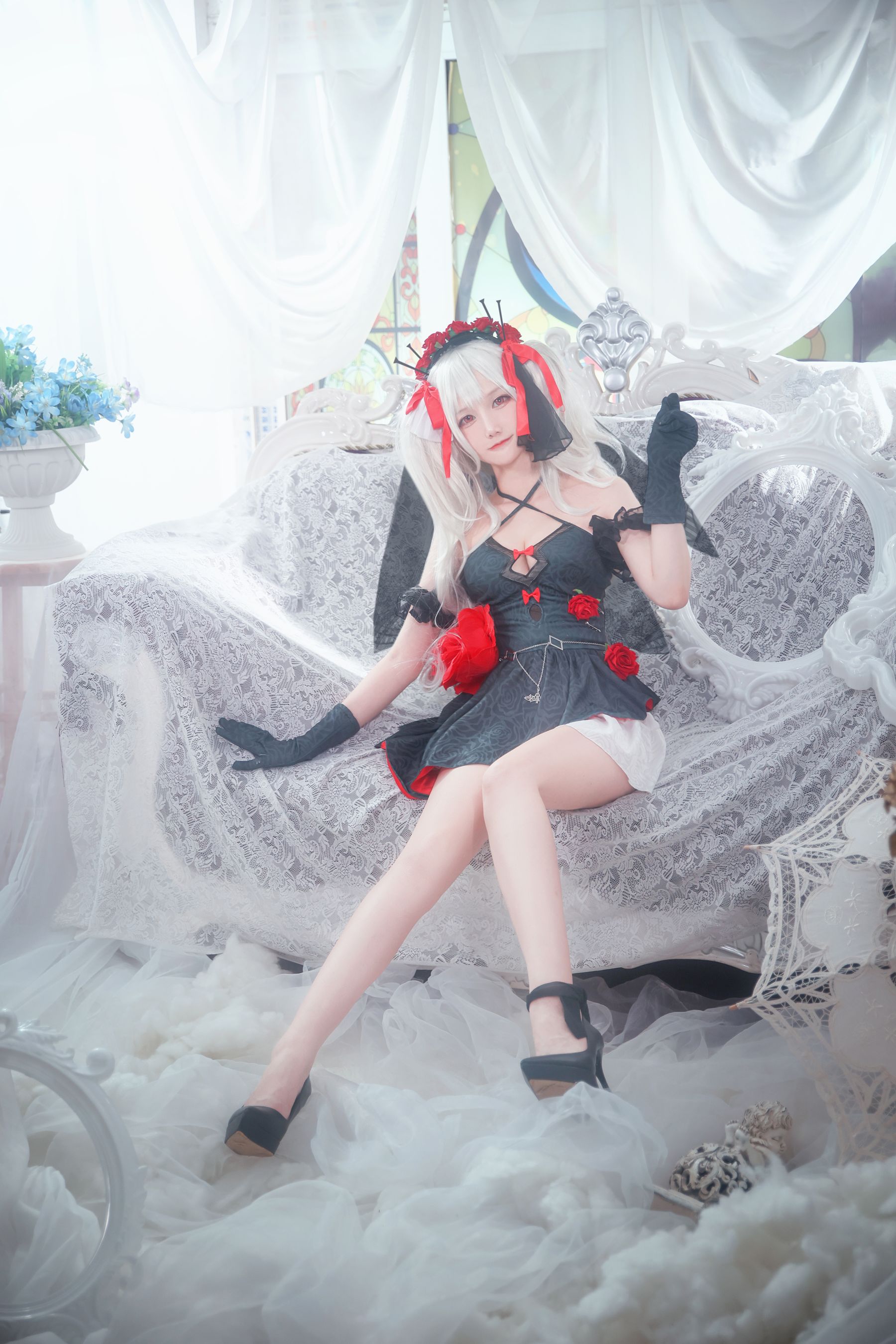 [福利COS] COS妹子仙九Airi - 吸血鬼誓约