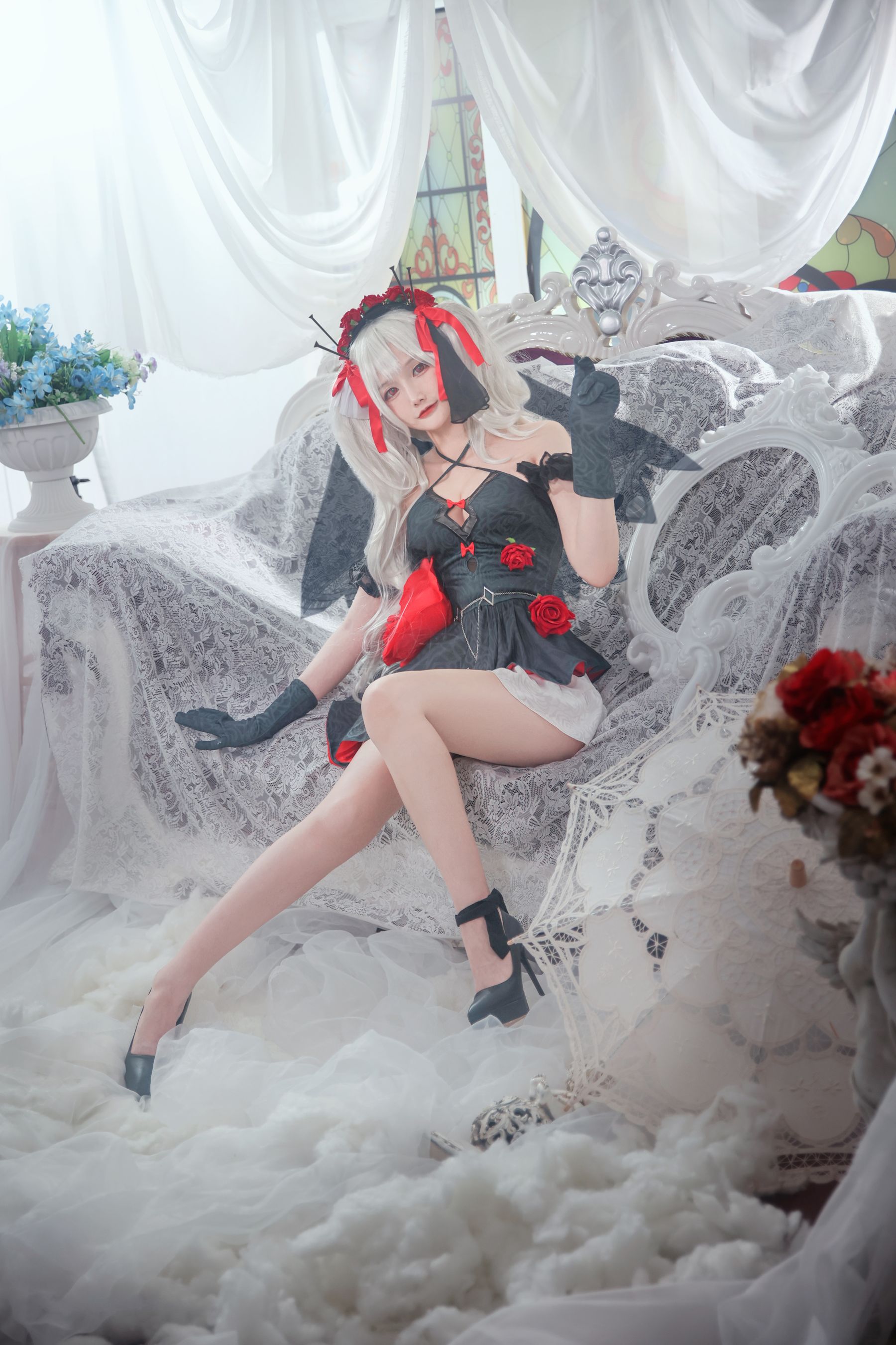 [福利COS] COS妹子仙九Airi - 吸血鬼誓约