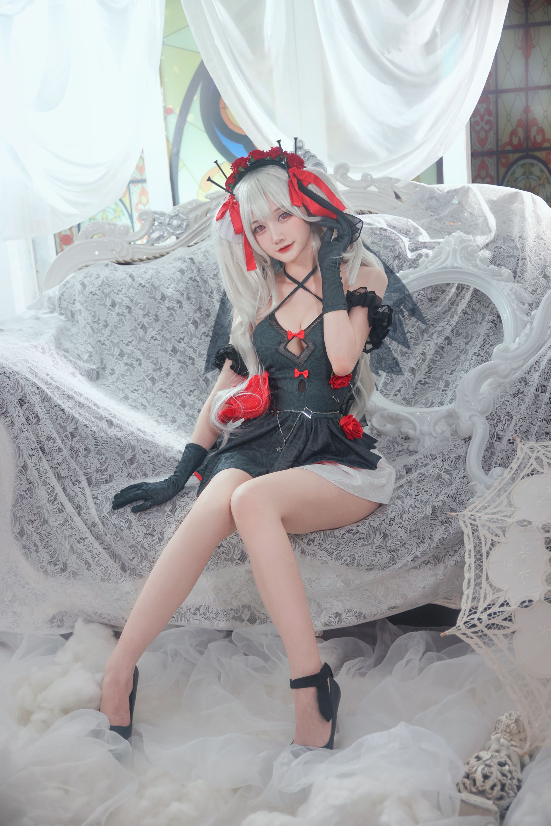 [福利COS] COS妹子仙九Airi - 吸血鬼誓约