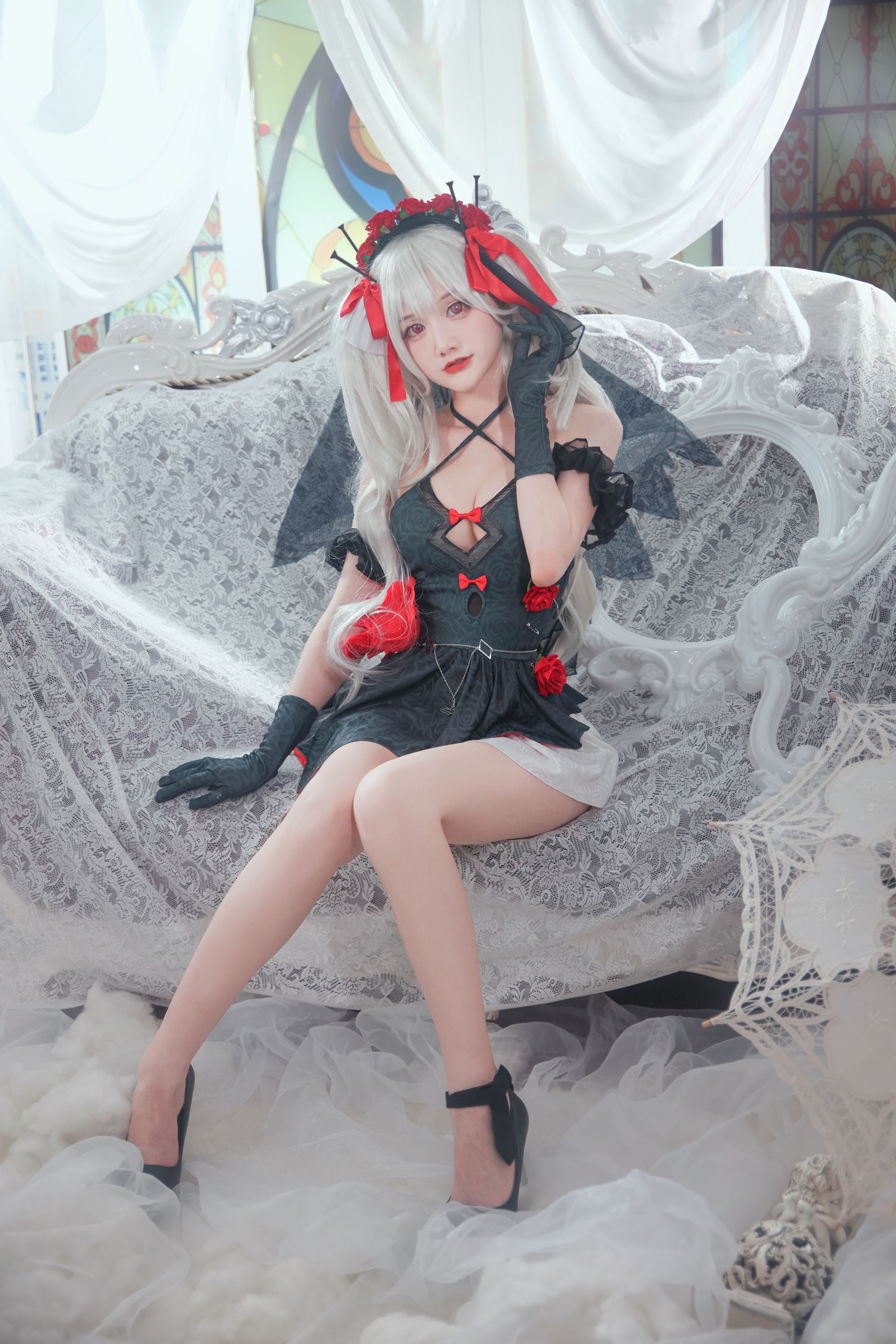 [福利COS] COS妹子仙九Airi - 吸血鬼誓约