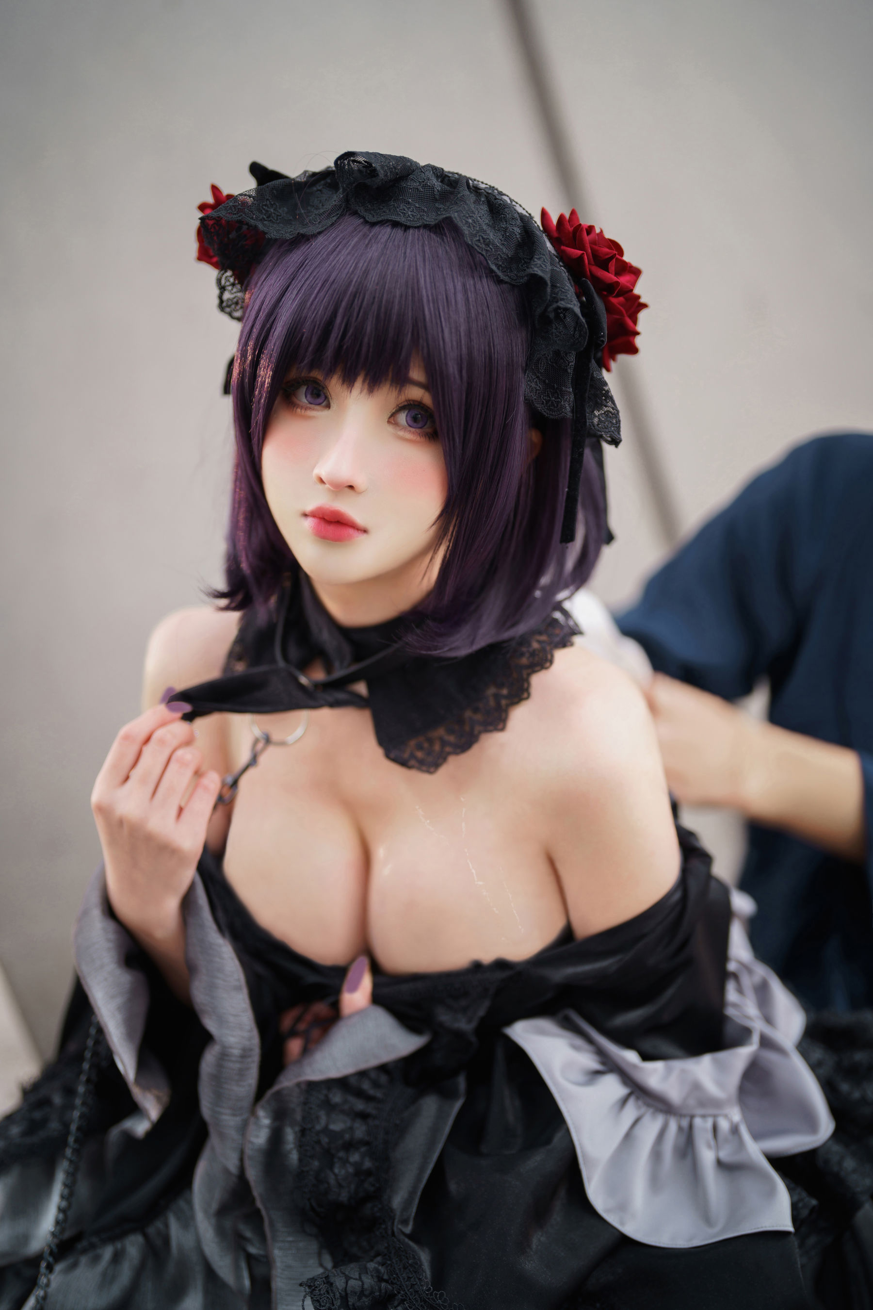 [福利COS] COS福利rioko凉凉子(肉扣热热子) - 黑江雫 漫展篇 海梦