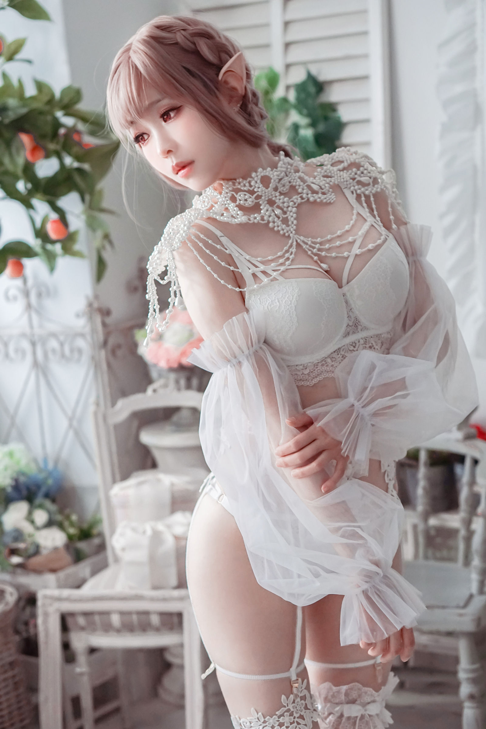 [福利COS] Ely_eee(ElyEE子) - Bride & Lingerie