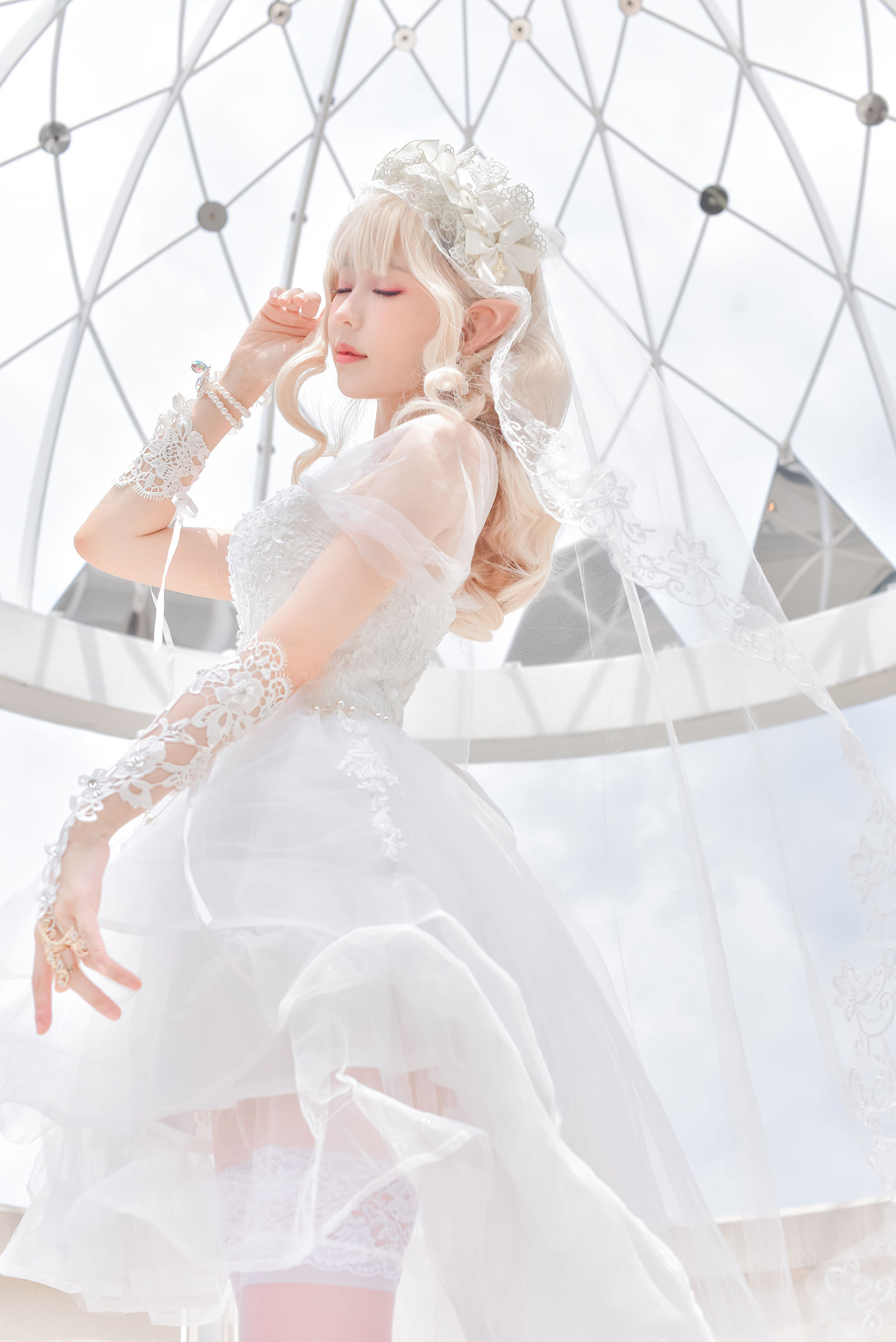 [福利COS] Ely_eee(ElyEE子) - Bride & Lingerie