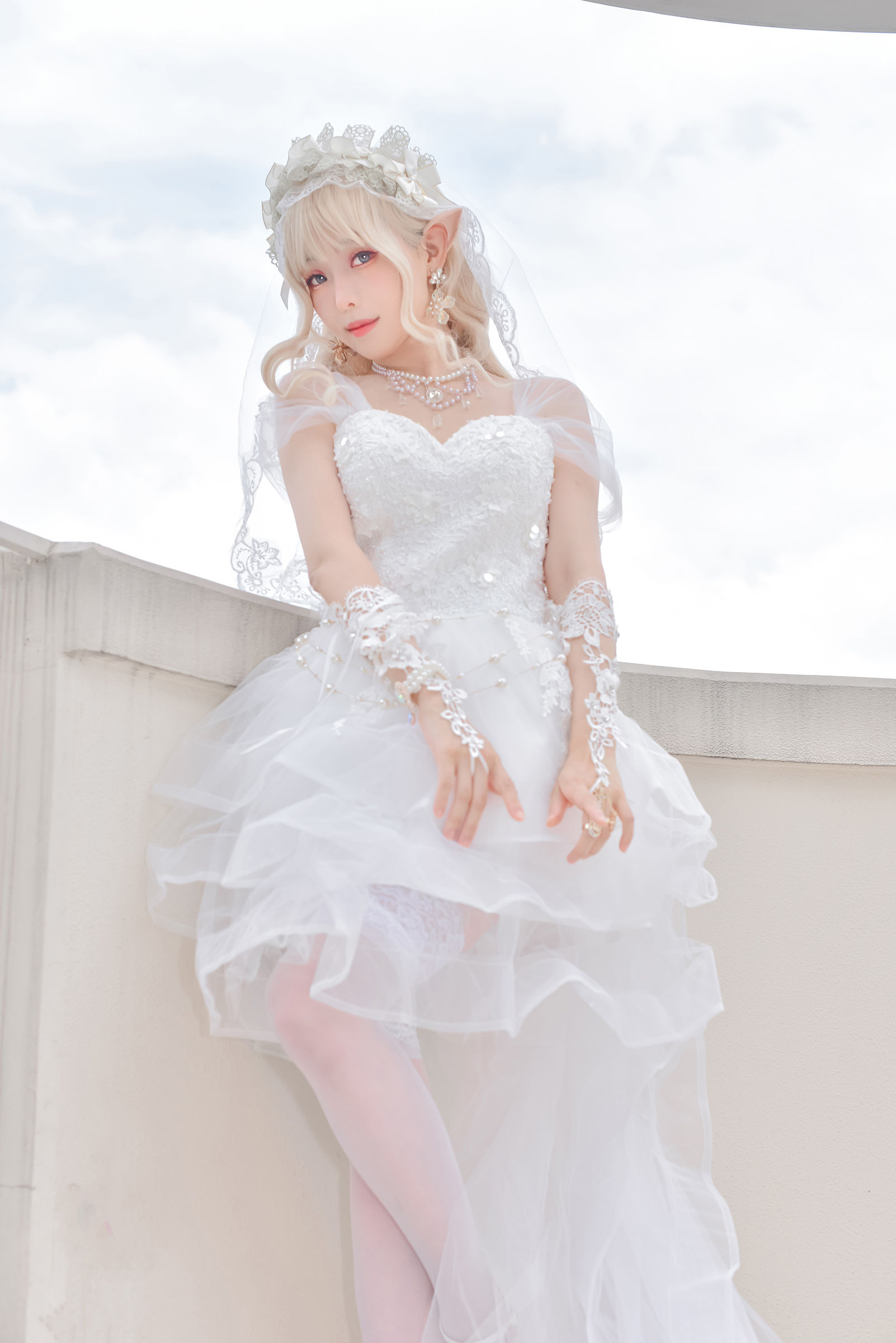 [福利COS] Ely_eee(ElyEE子) - Bride & Lingerie