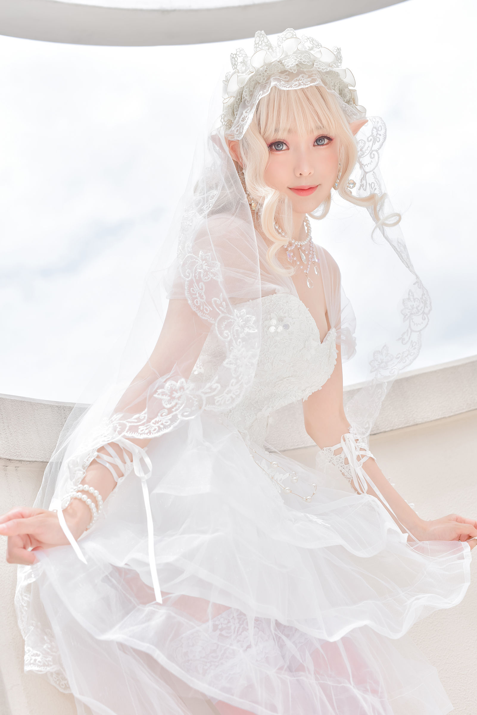 [福利COS] Ely_eee(ElyEE子) - Bride & Lingerie