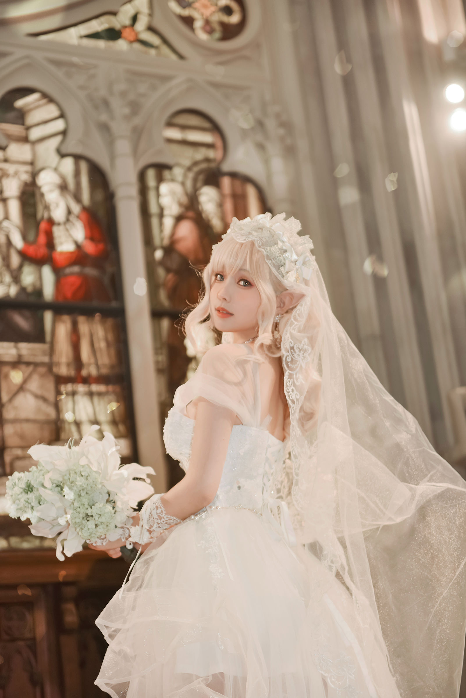 [福利COS] Ely_eee(ElyEE子) - Bride & Lingerie