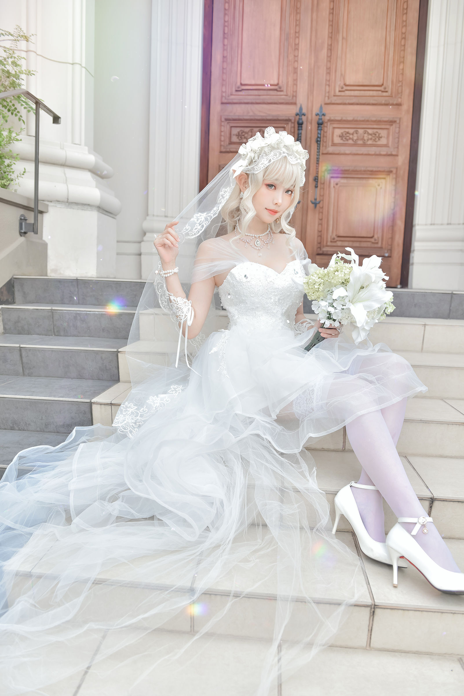 [福利COS] Ely_eee(ElyEE子) - Bride & Lingerie