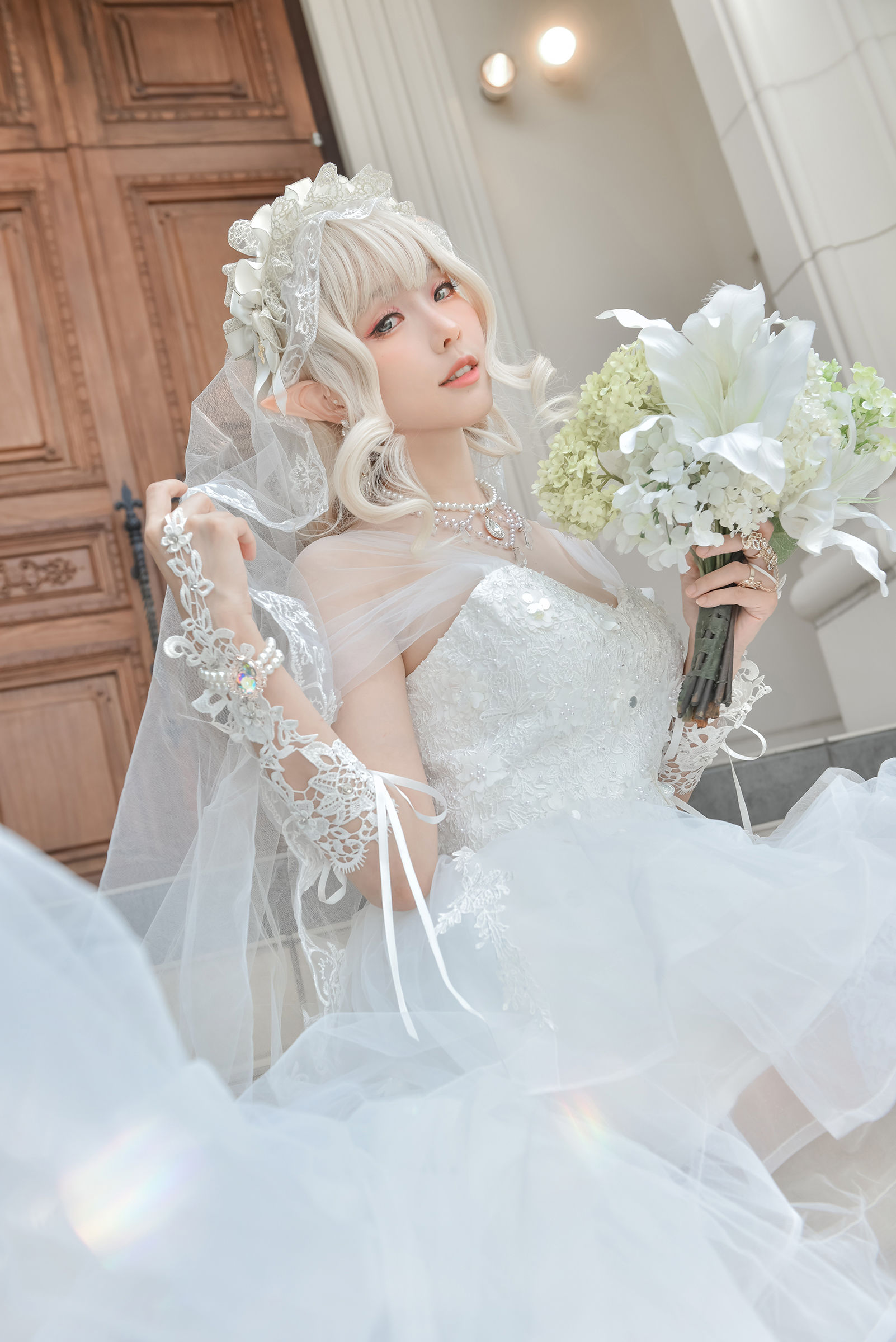[福利COS] Ely_eee(ElyEE子) - Bride & Lingerie