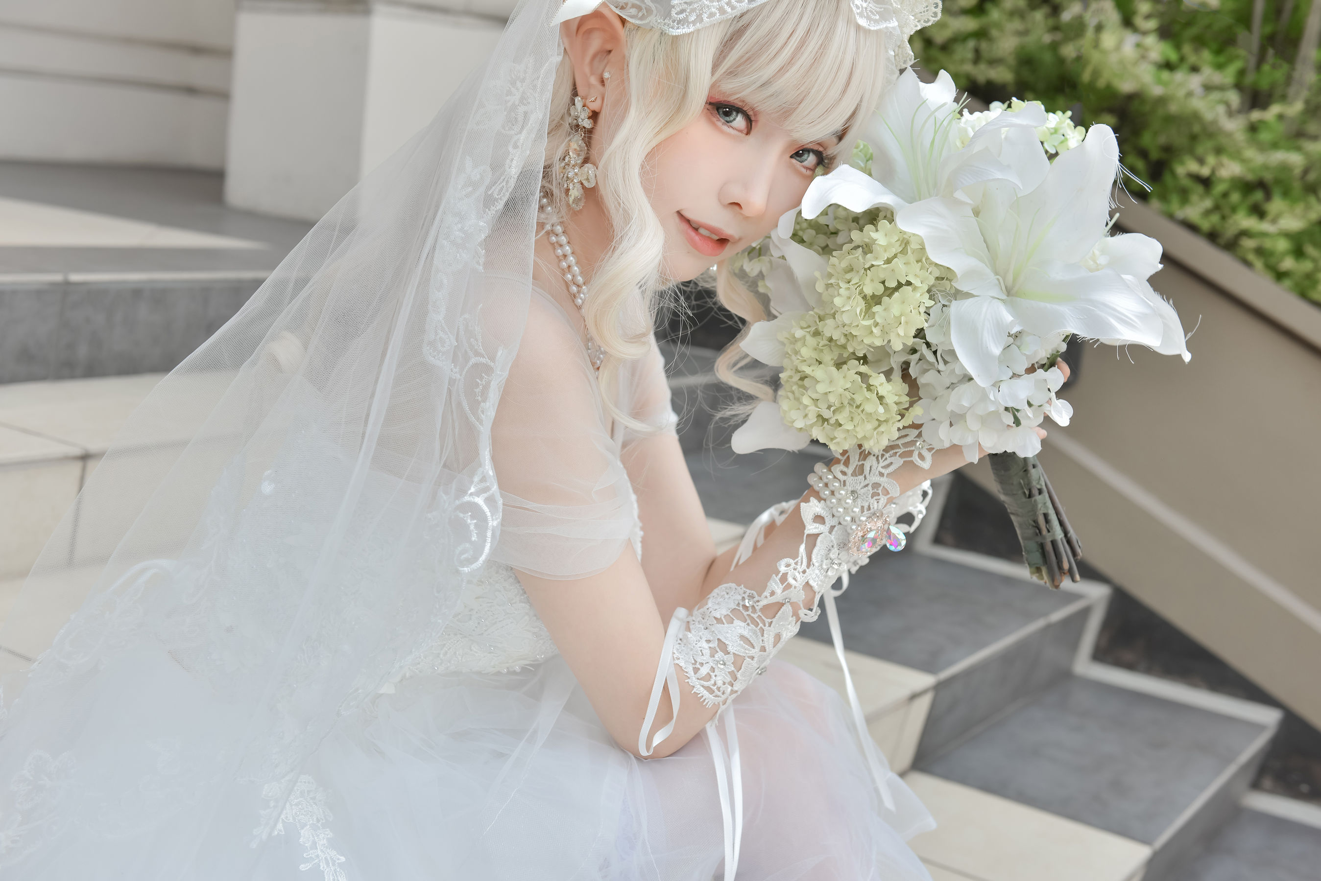 [福利COS] Ely_eee(ElyEE子) - Bride & Lingerie