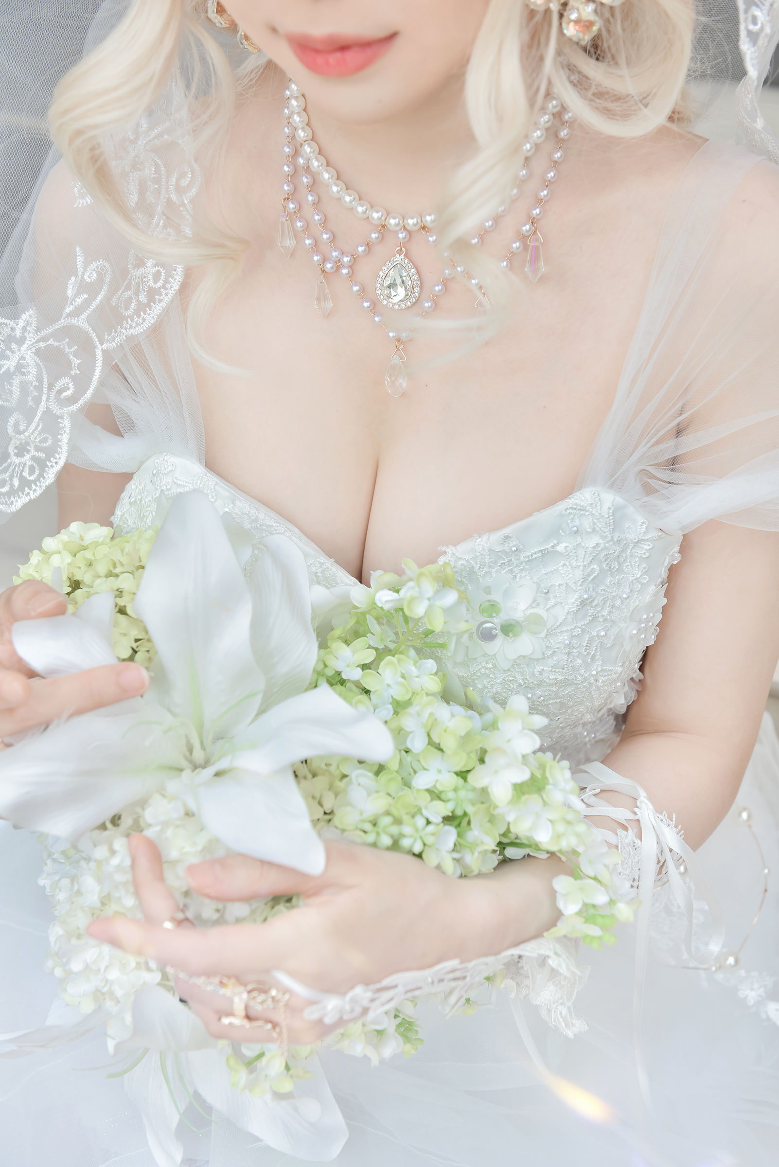 [福利COS] Ely_eee(ElyEE子) - Bride & Lingerie