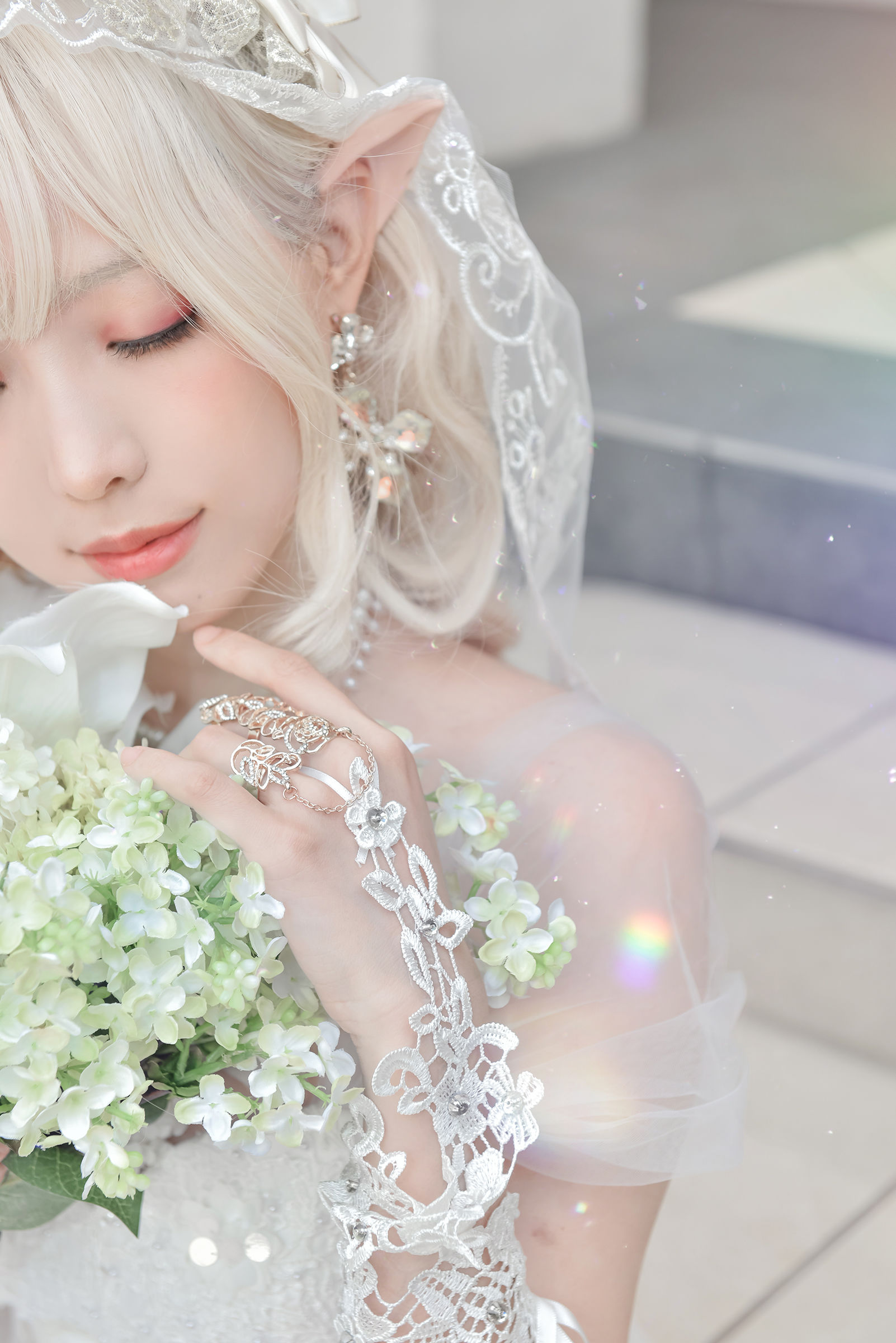 [福利COS] Ely_eee(ElyEE子) - Bride & Lingerie