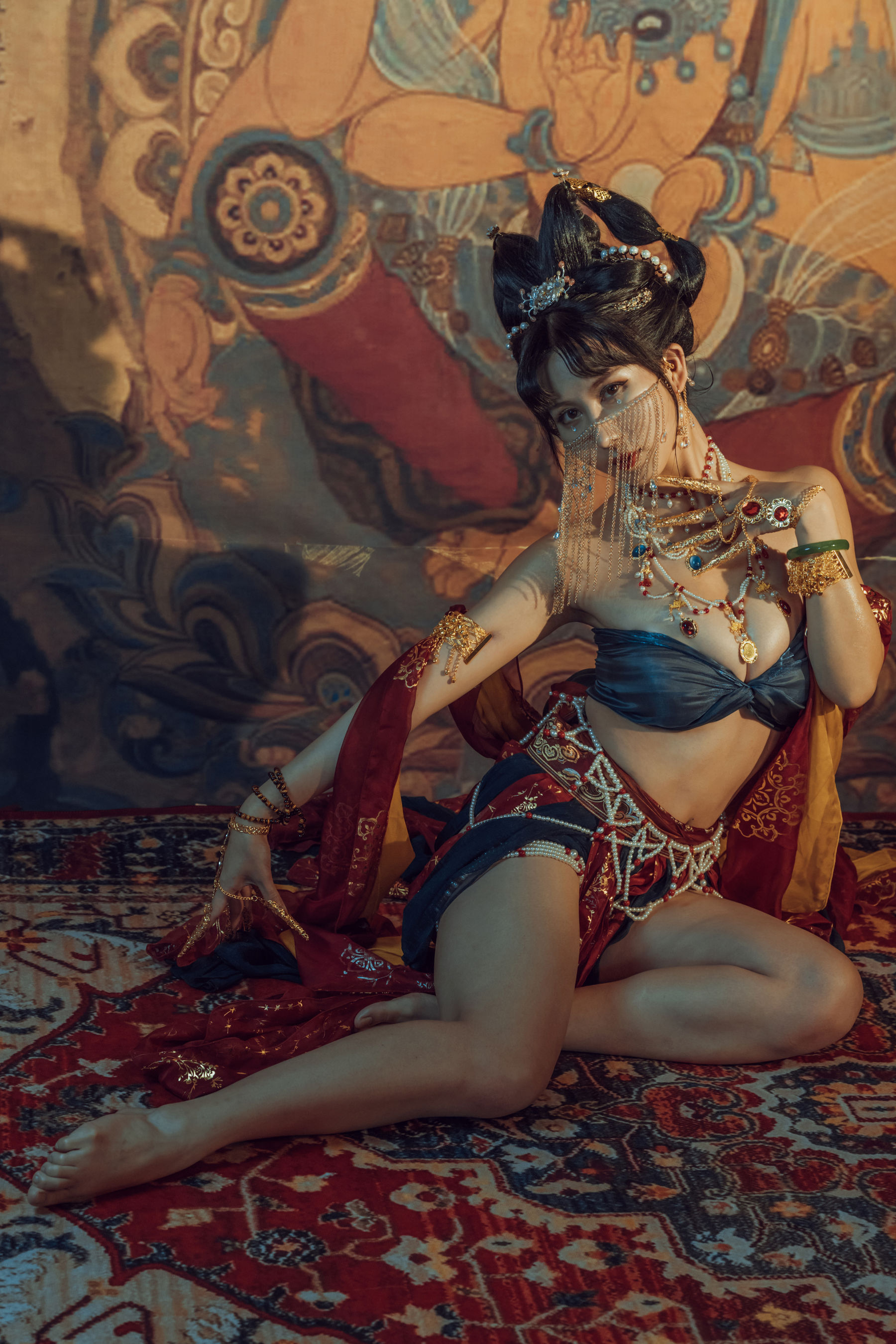 [福利COS] Peach milky - Dunhuang Feitian