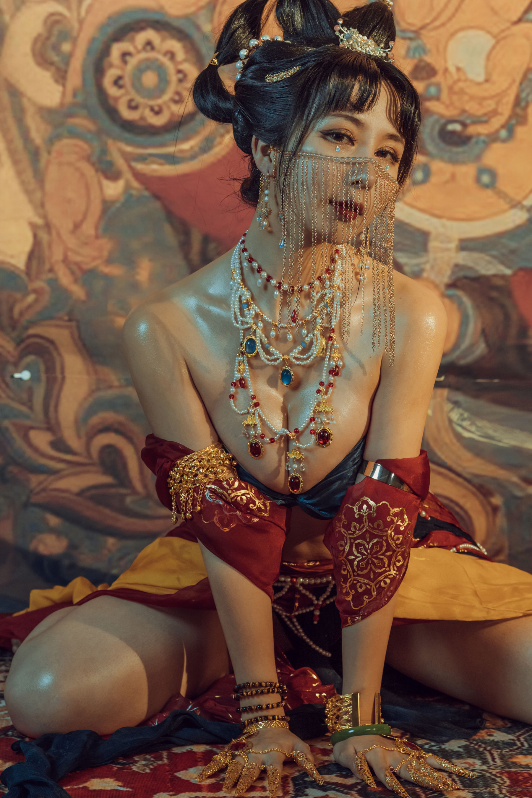 [福利COS] Peach milky - Dunhuang Feitian