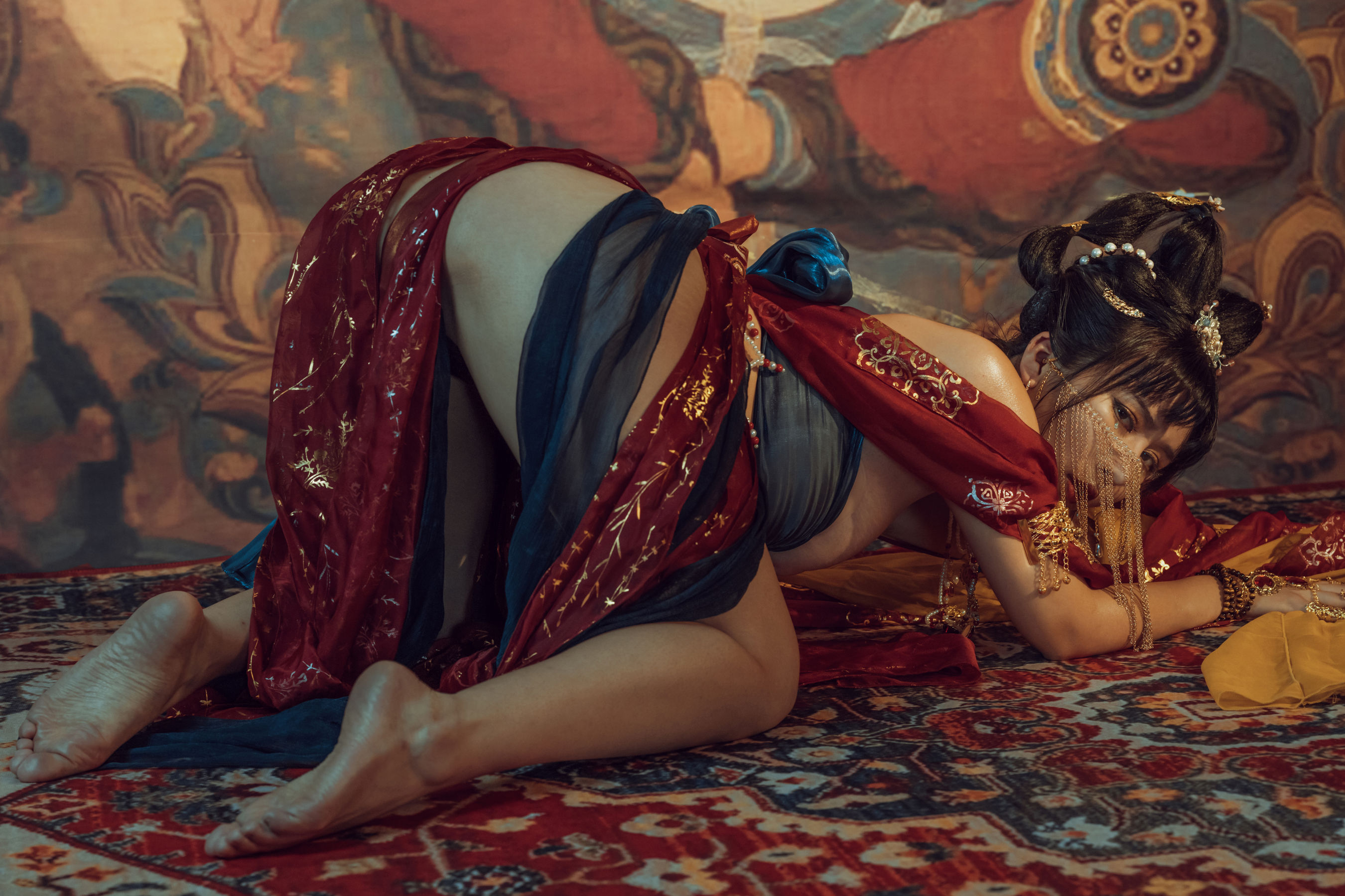 [福利COS] Peach milky - Dunhuang Feitian