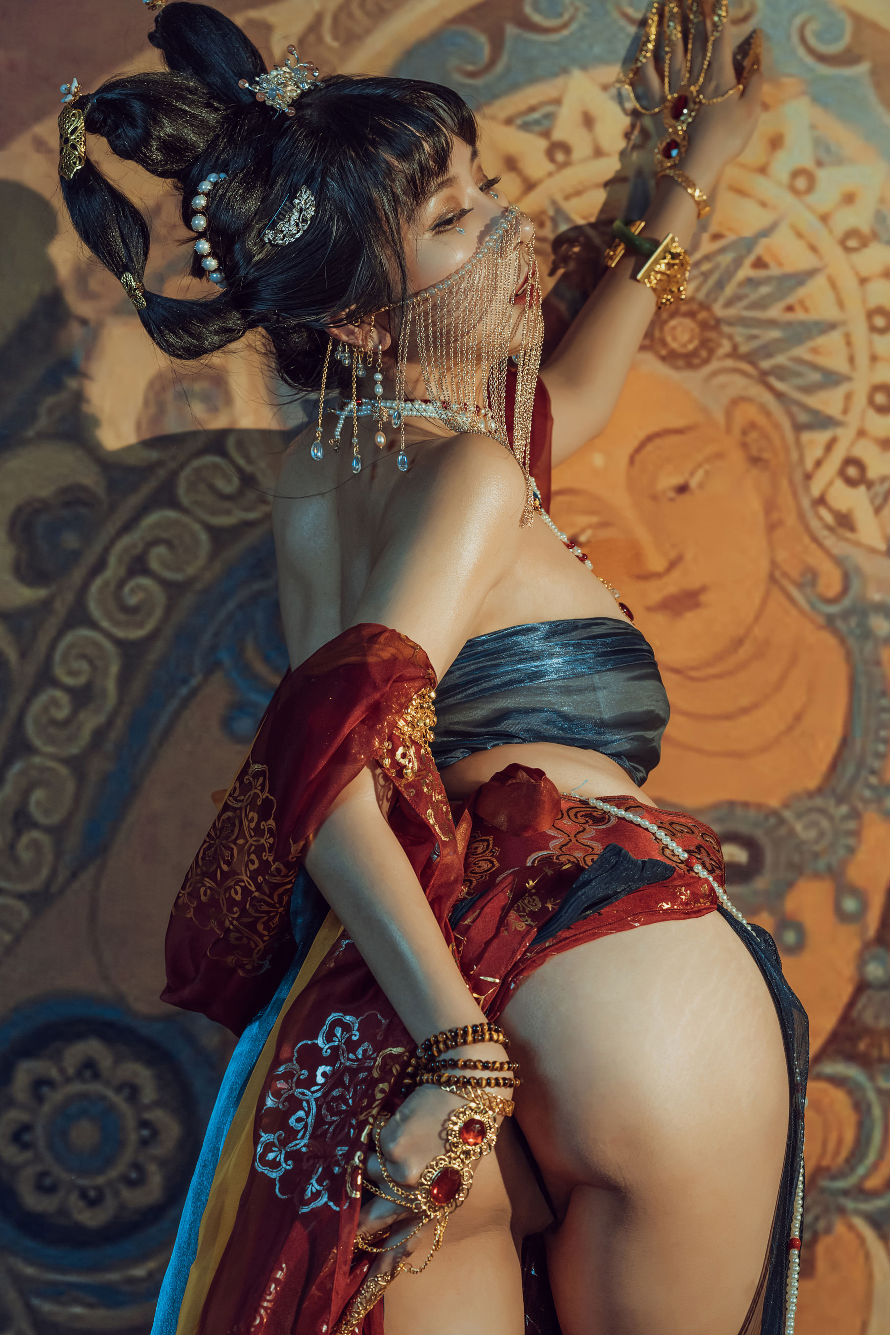[福利COS] Peach milky - Dunhuang Feitian