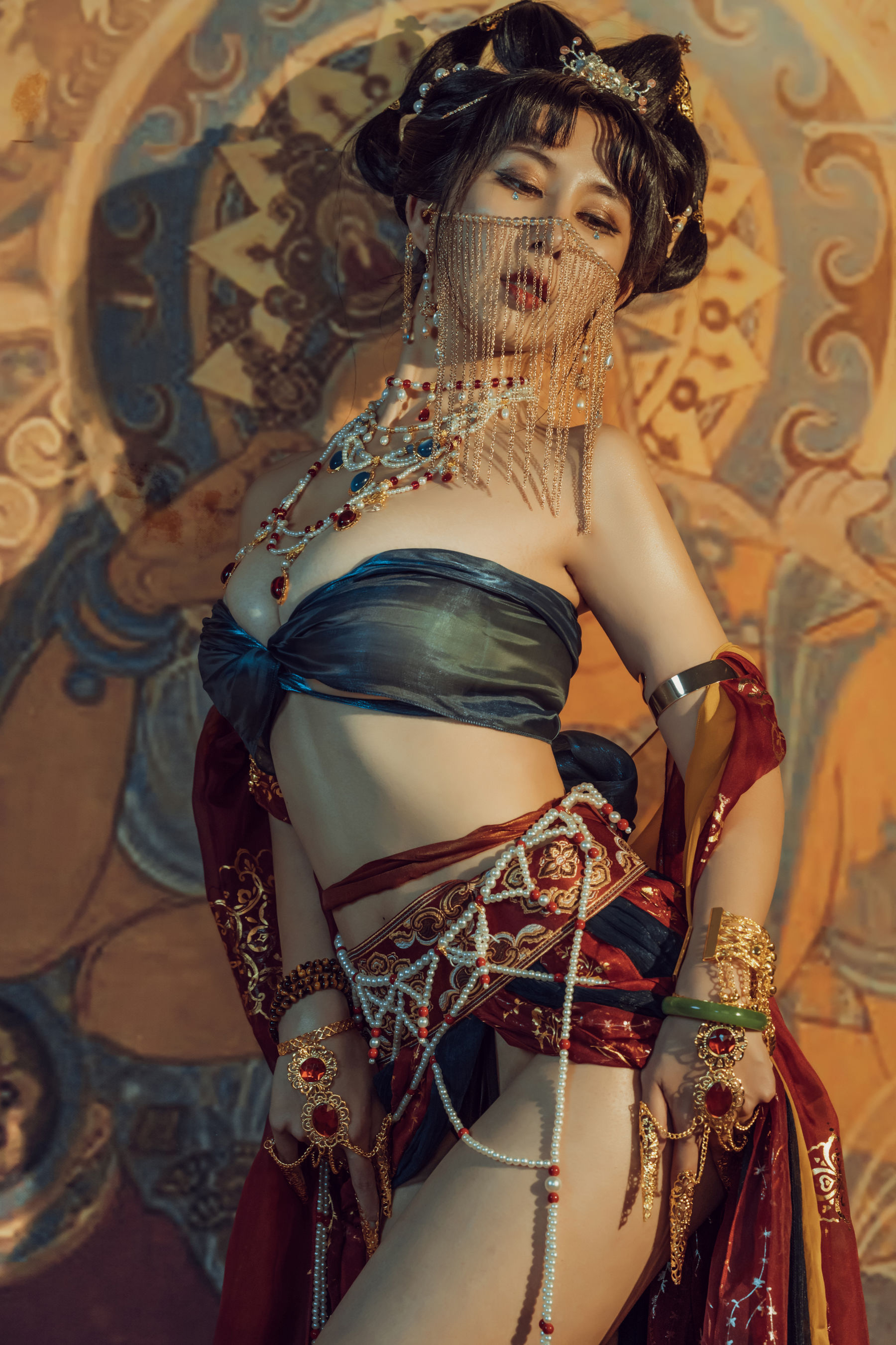 [福利COS] Peach milky - Dunhuang Feitian