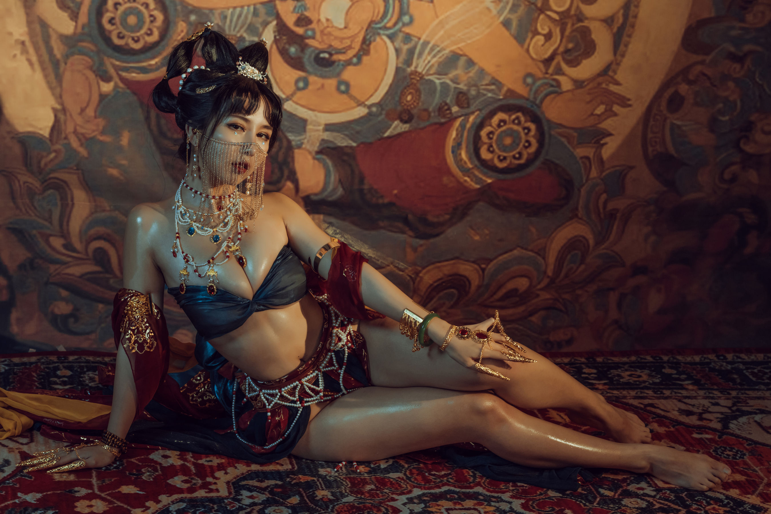 [福利COS] Peach milky - Dunhuang Feitian