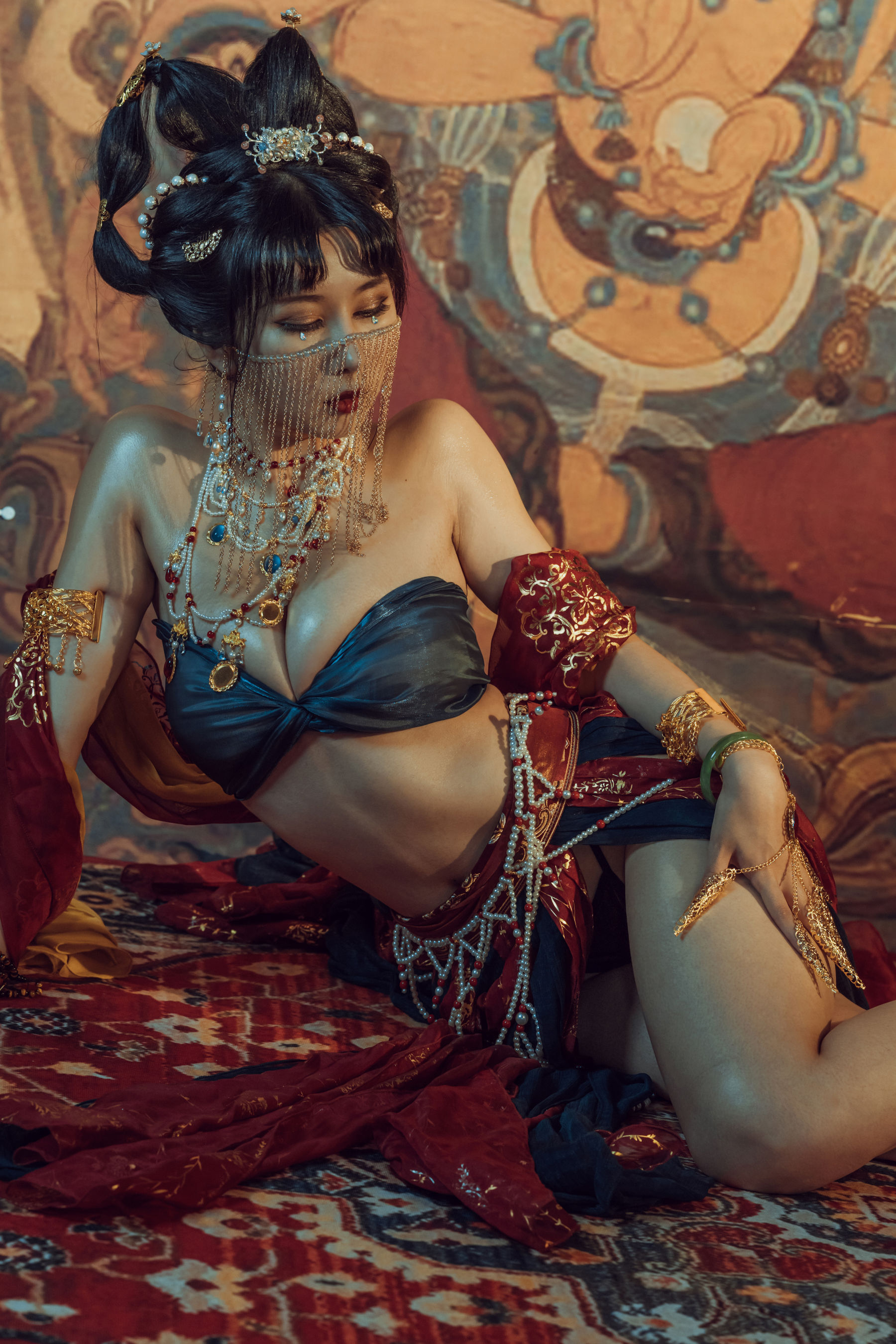 [福利COS] Peach milky - Dunhuang Feitian
