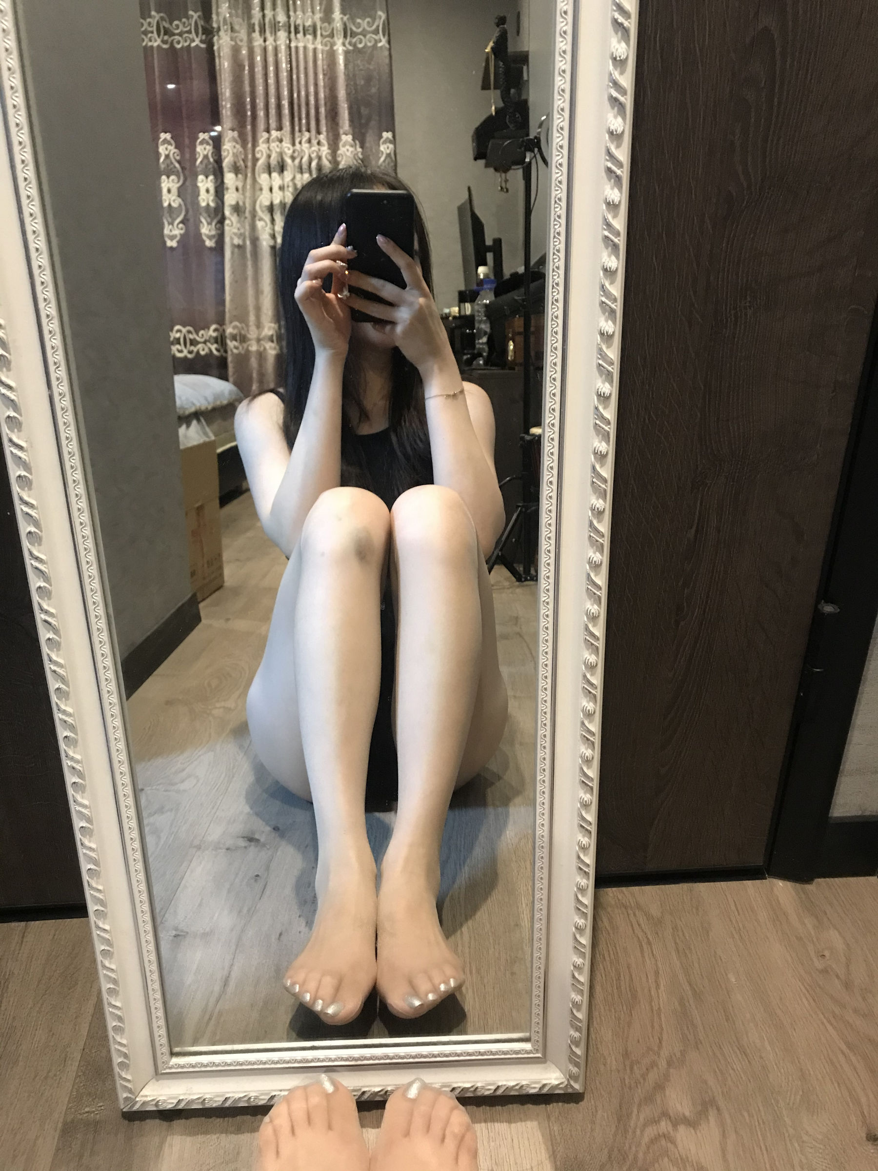[福利COS] 丝足博主麋鹿_Monroe 2020.06.18 无所事事