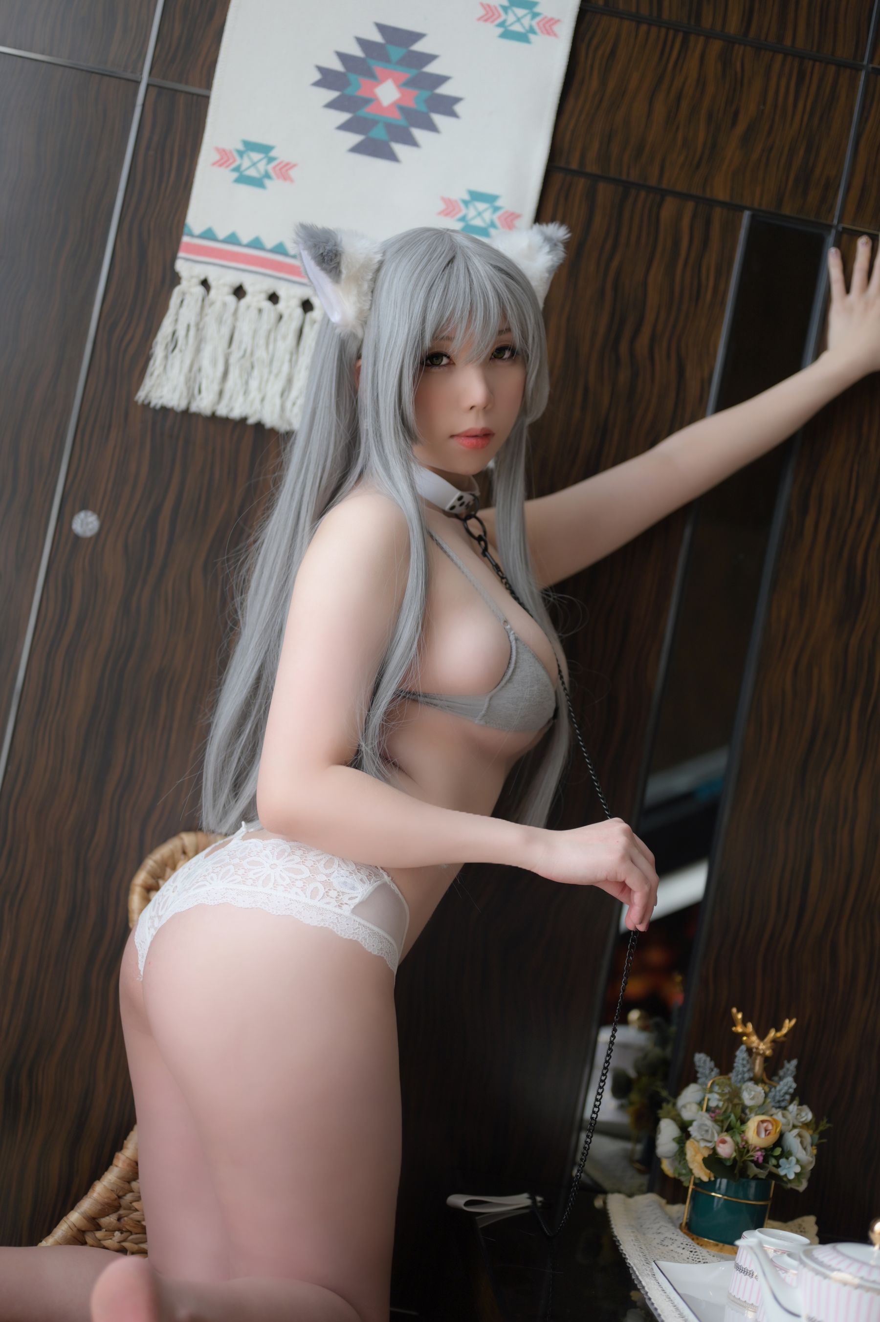 [福利COS] 二次元巨乳美女鹿野希 - 肉肉的可爱