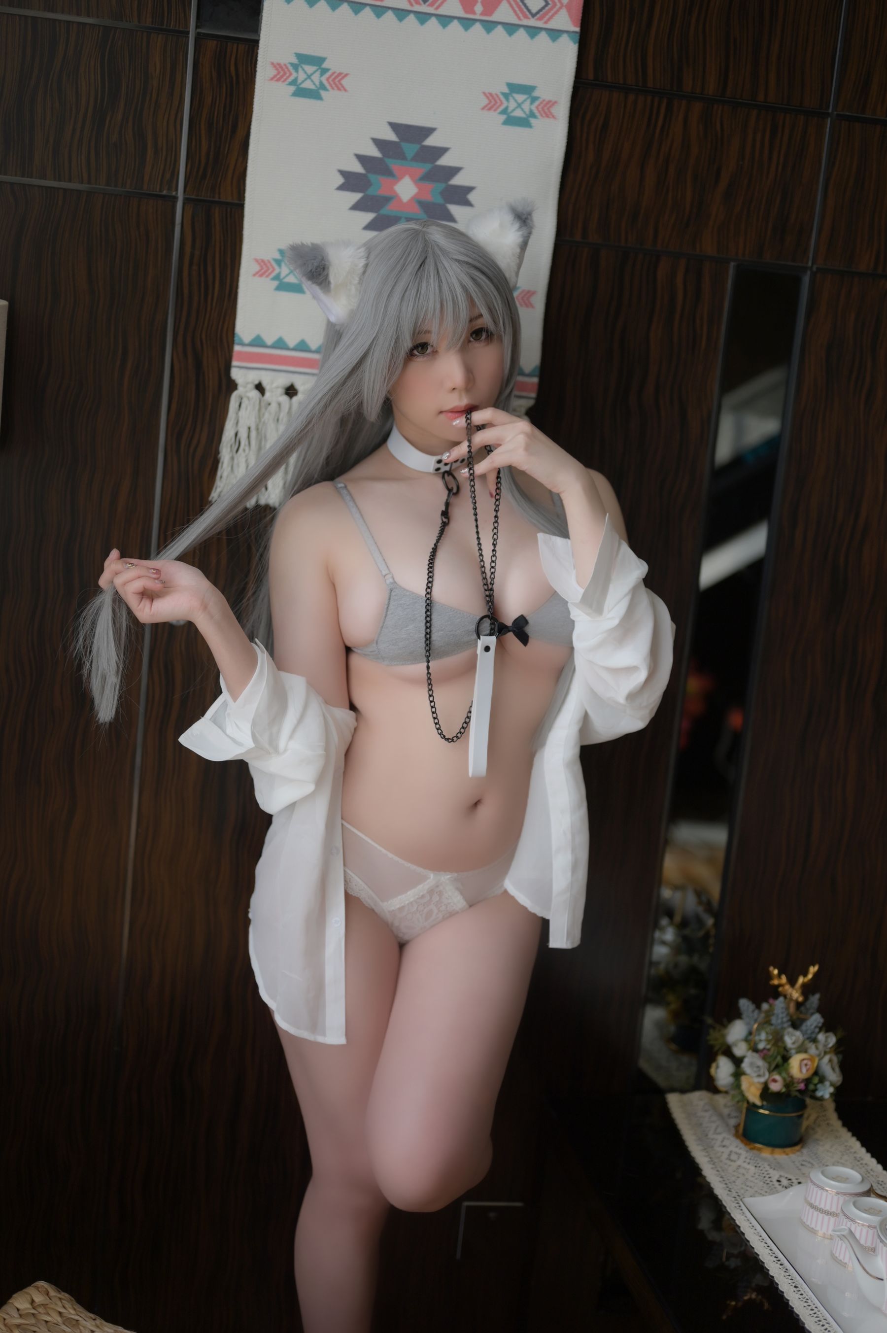[福利COS] 二次元巨乳美女鹿野希 - 肉肉的可爱
