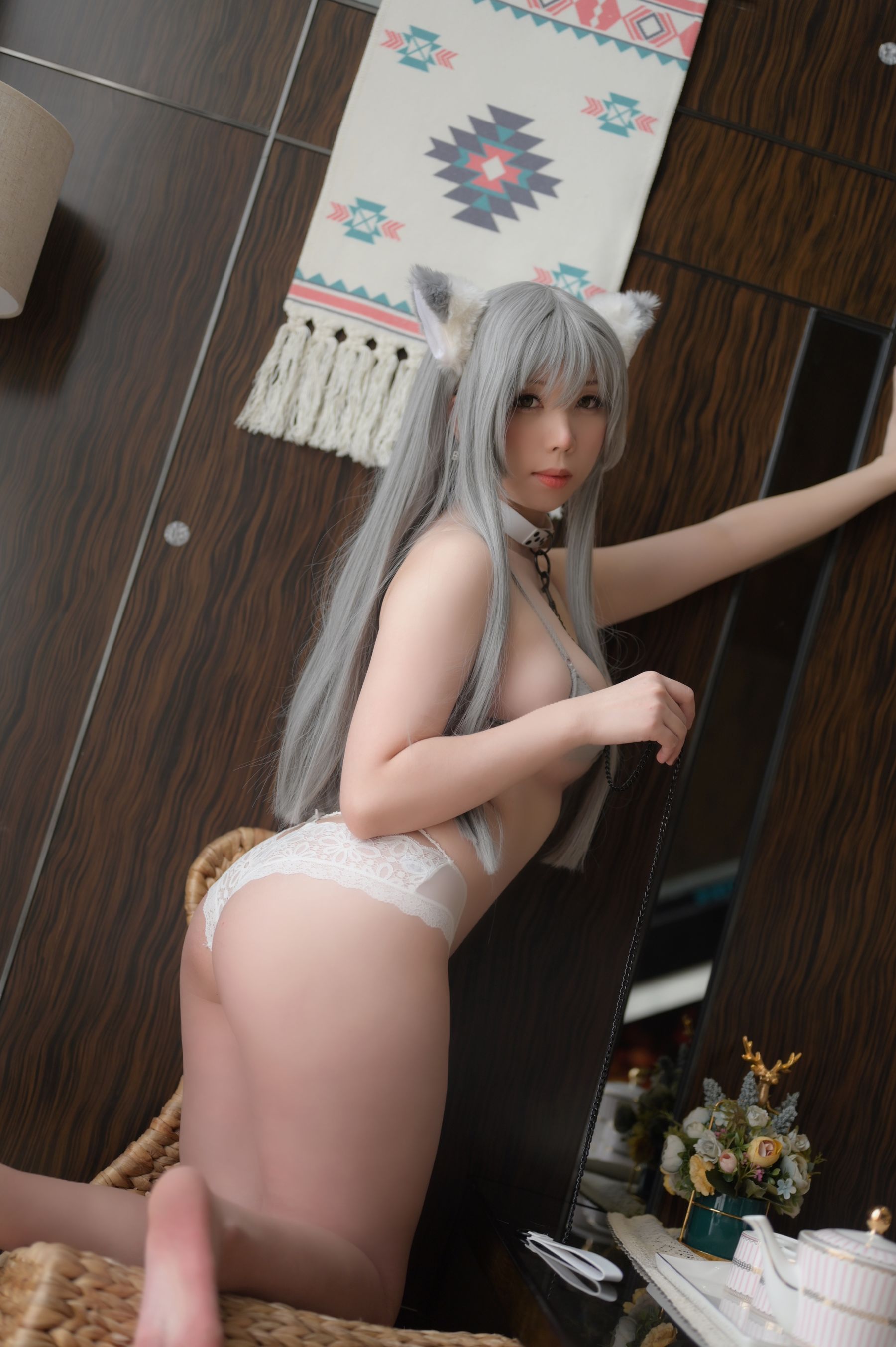 [福利COS] 二次元巨乳美女鹿野希 - 肉肉的可爱