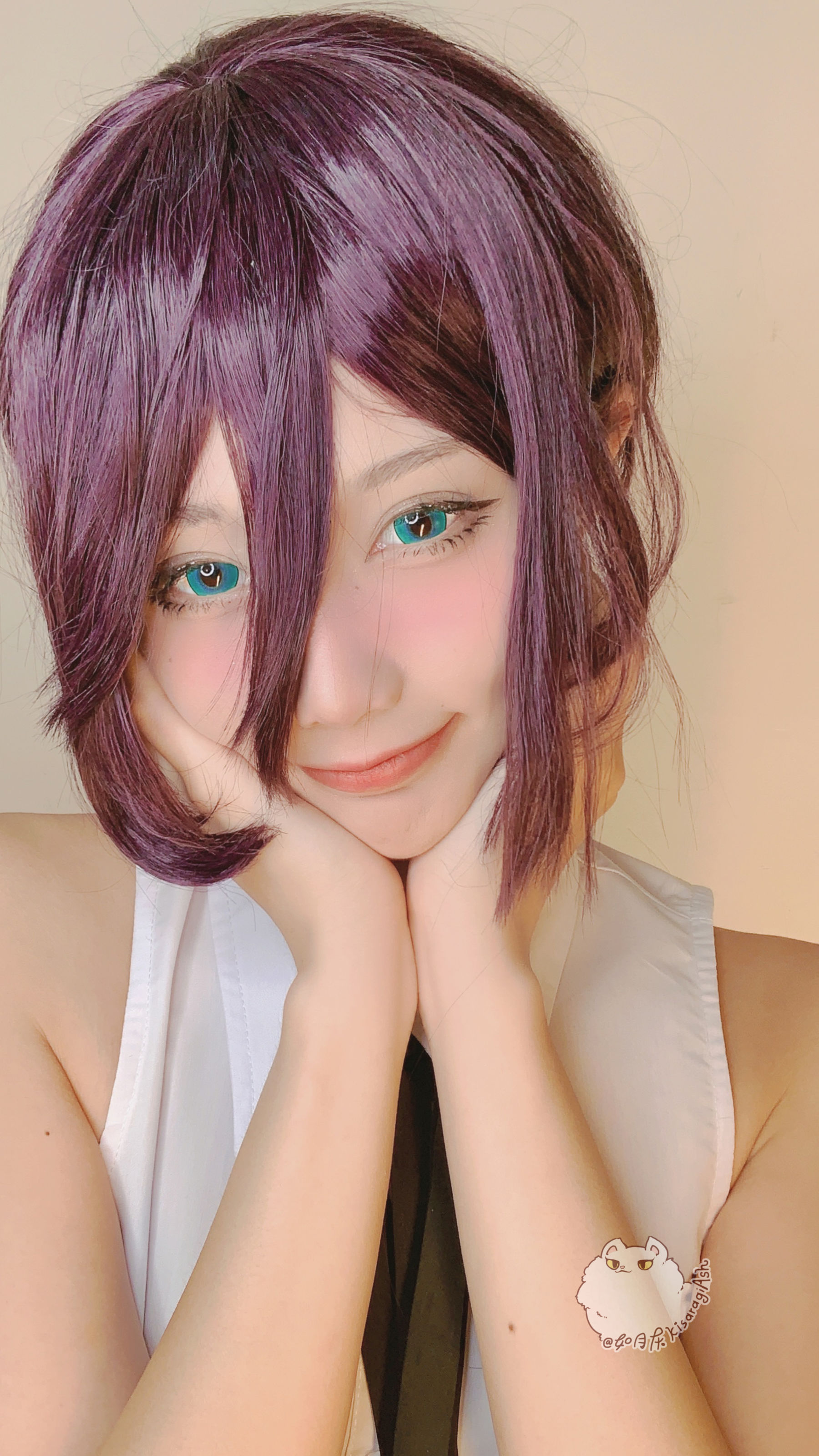[福利COS] 动漫博主如月灰 - 电锯人REZE