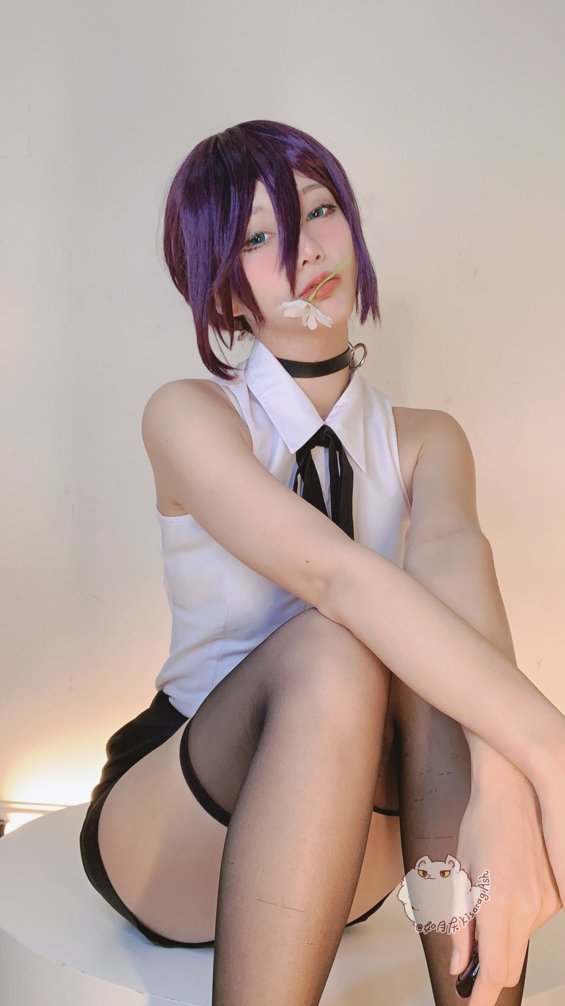 [福利COS] 动漫博主如月灰 - 电锯人REZE