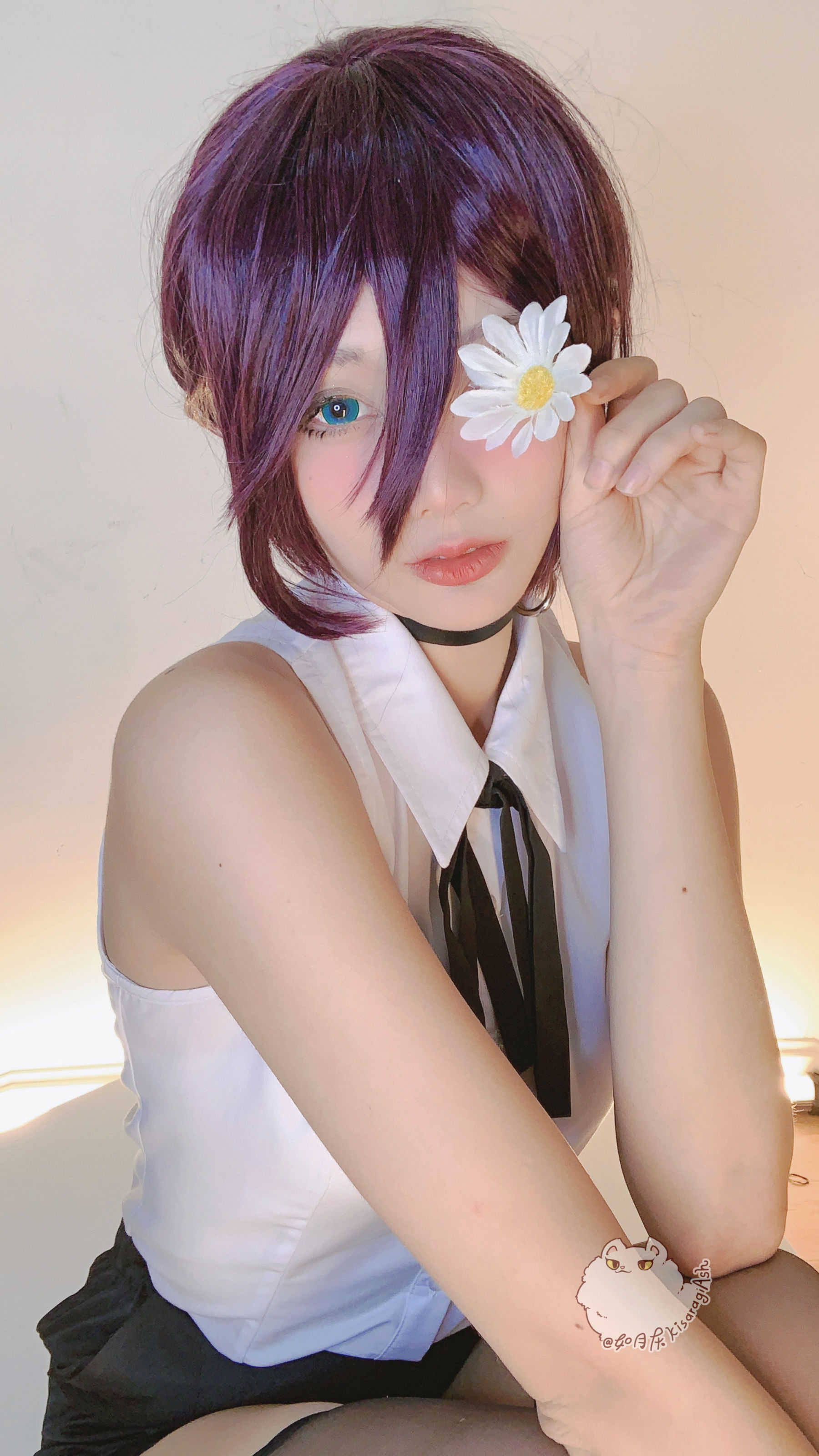 [福利COS] 动漫博主如月灰 - 电锯人REZE