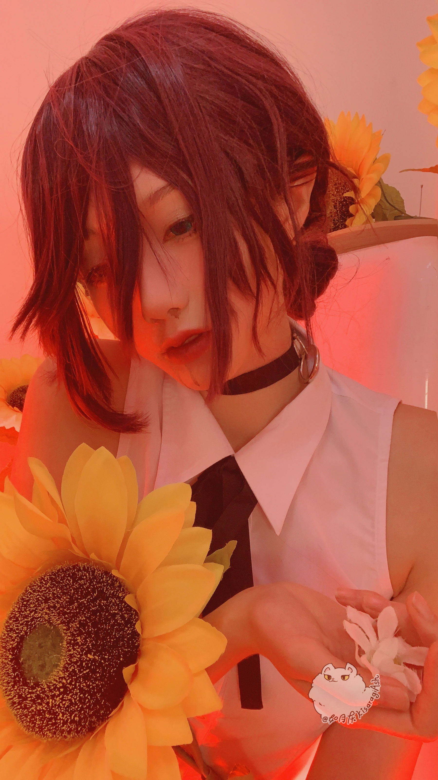 [福利COS] 动漫博主如月灰 - 电锯人REZE