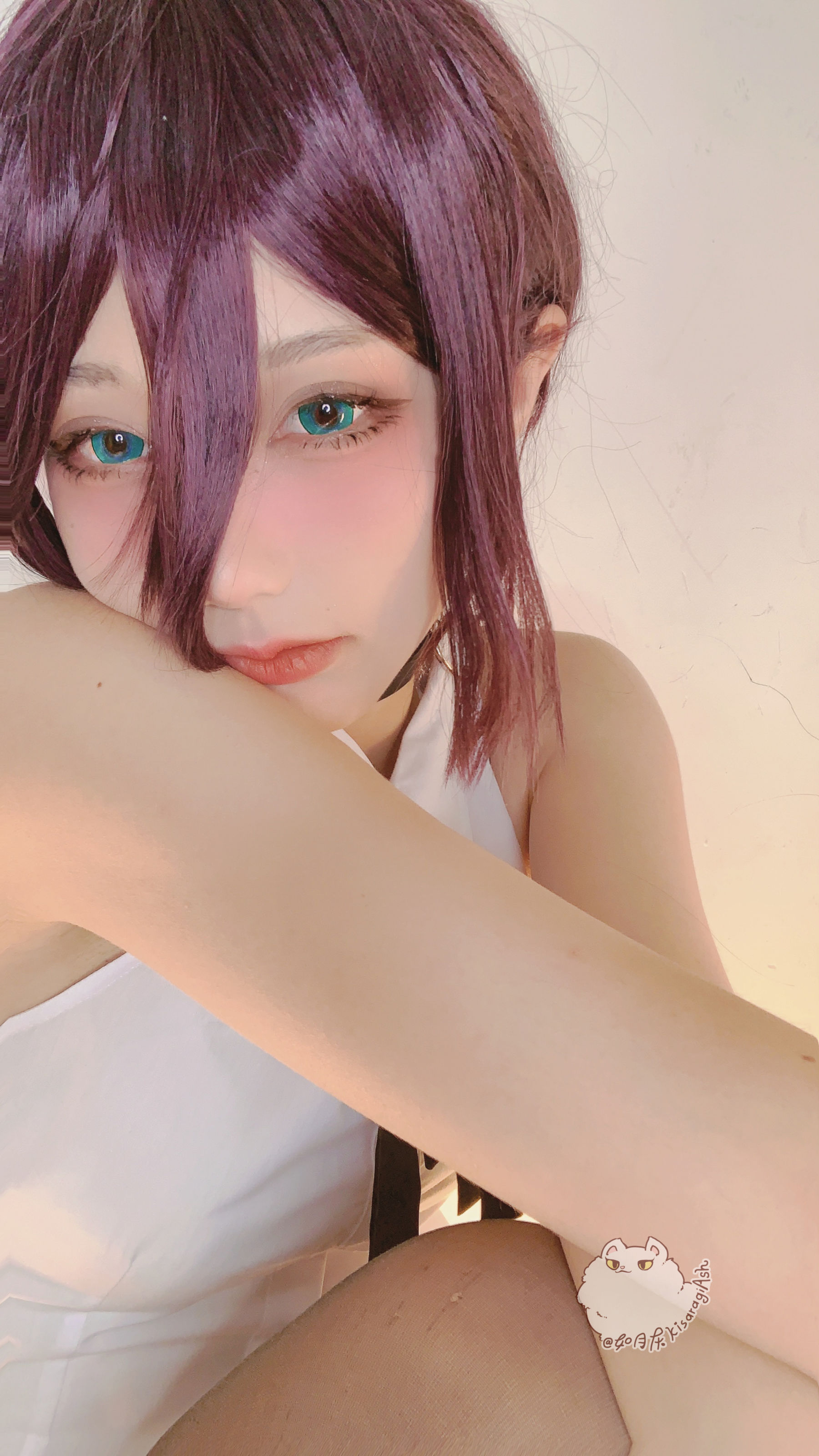 [福利COS] 动漫博主如月灰 - 电锯人REZE
