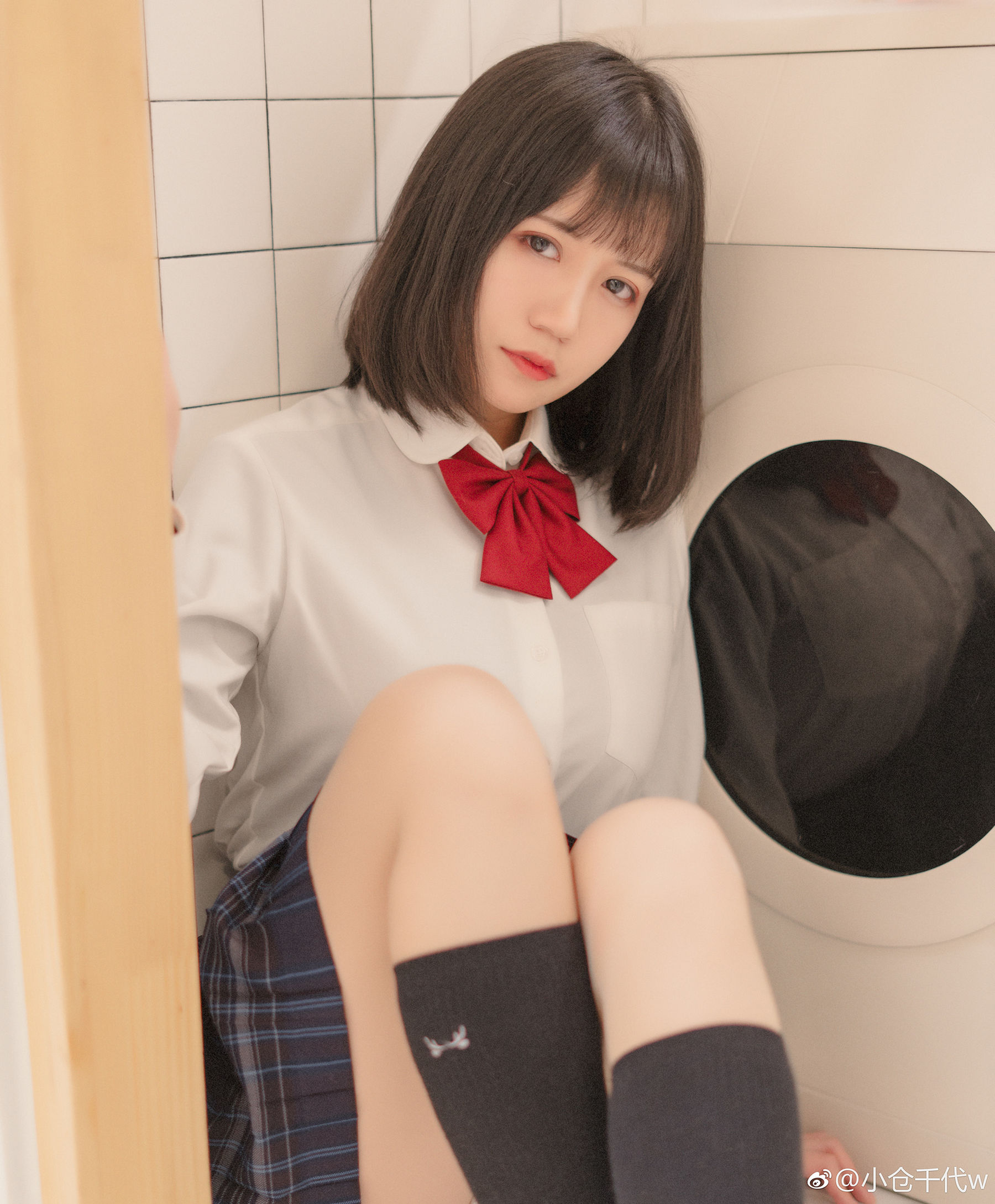 [福利COS] 动漫博主小仓千代w - JK