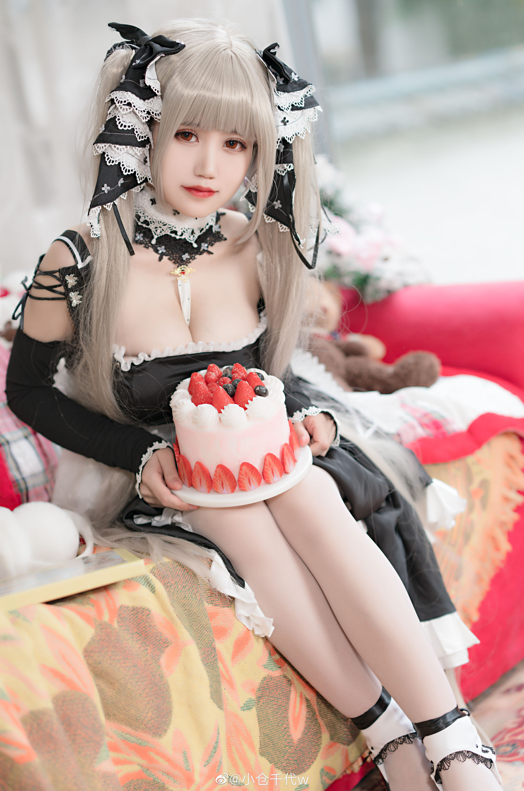 [福利COS] 动漫博主小仓千代w - 圣诞 可畏