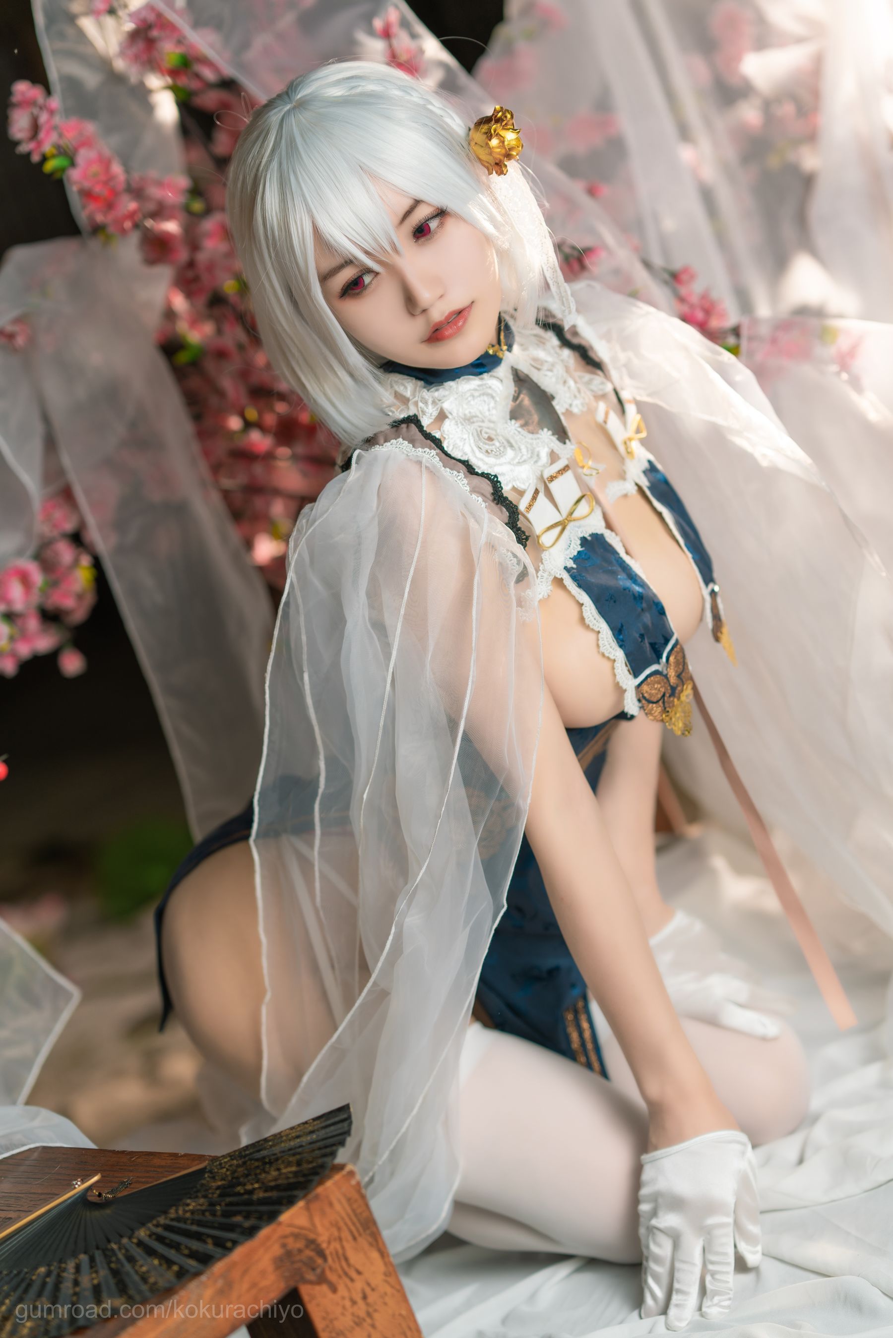 [福利COS] 动漫博主小仓千代w - 天狼星旗袍