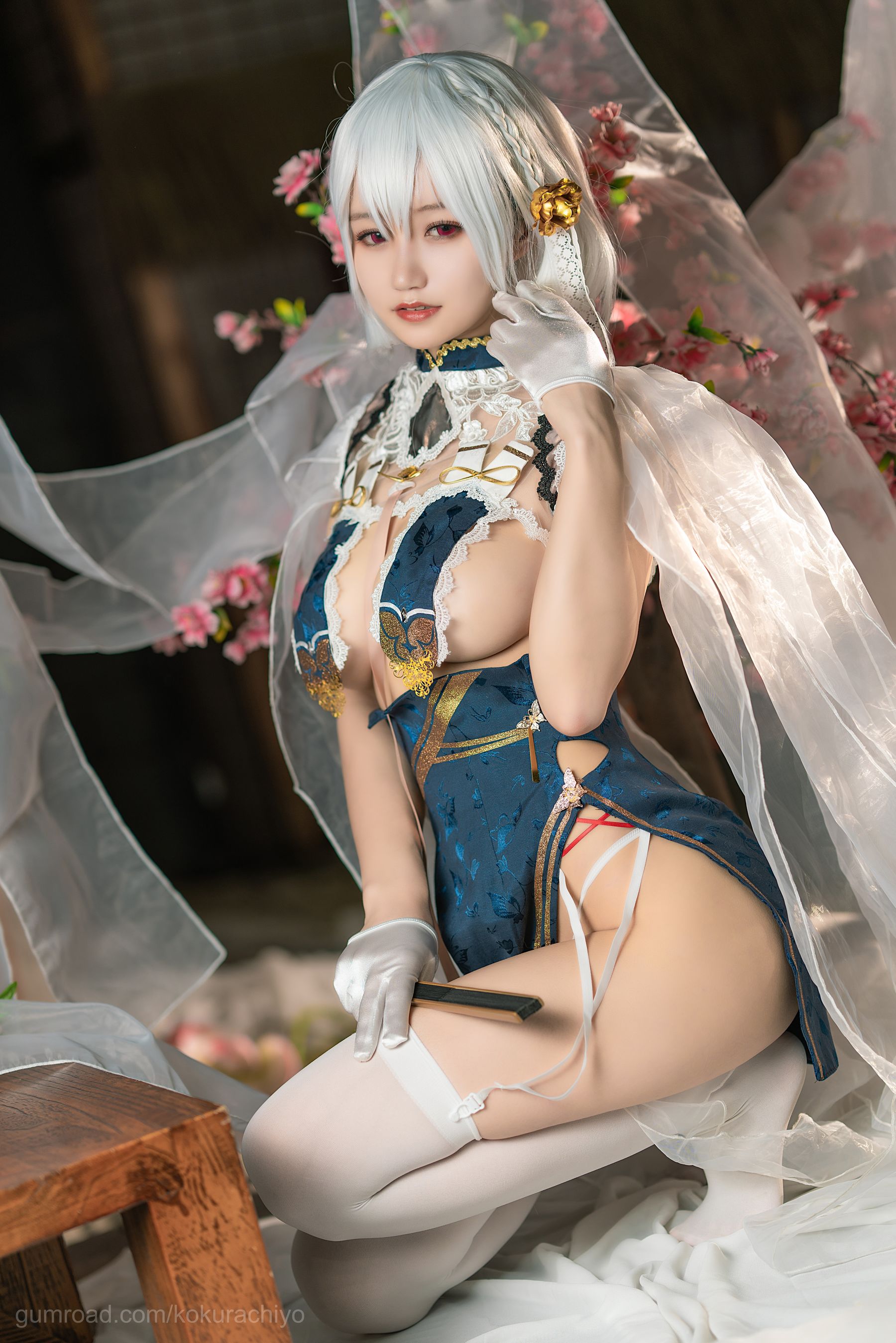 [福利COS] 动漫博主小仓千代w - 天狼星旗袍