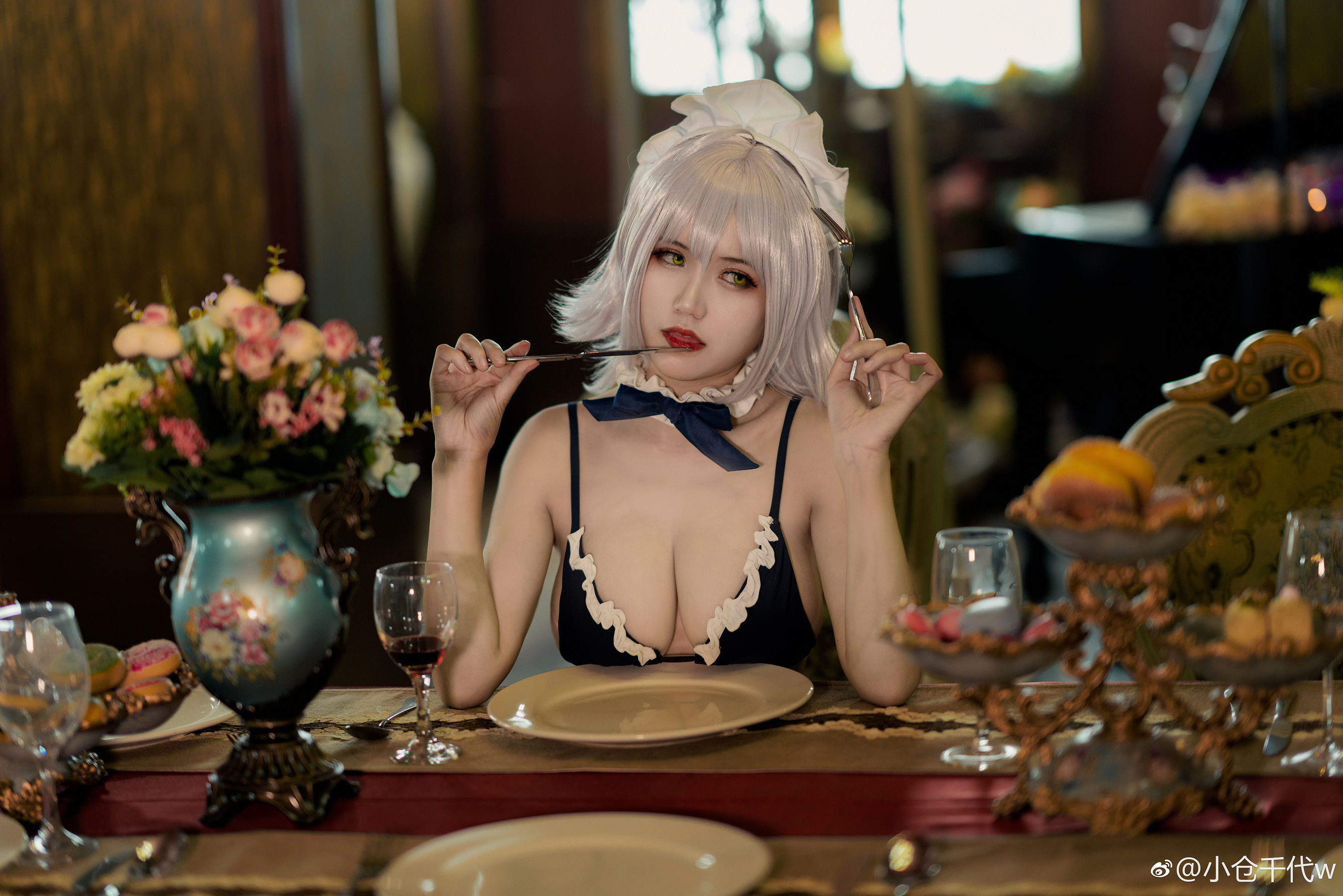 [福利COS] 动漫博主小仓千代w - 黑贞女仆