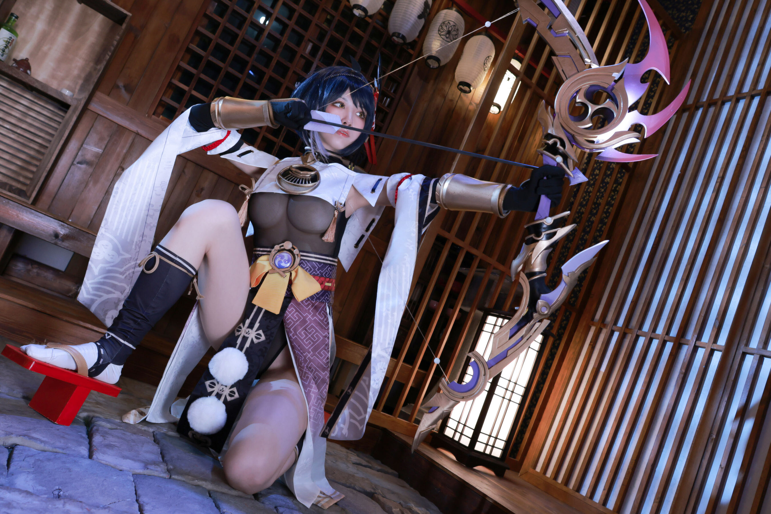 [福利COS] 动漫博主水淼aqua - 九条裟羅
